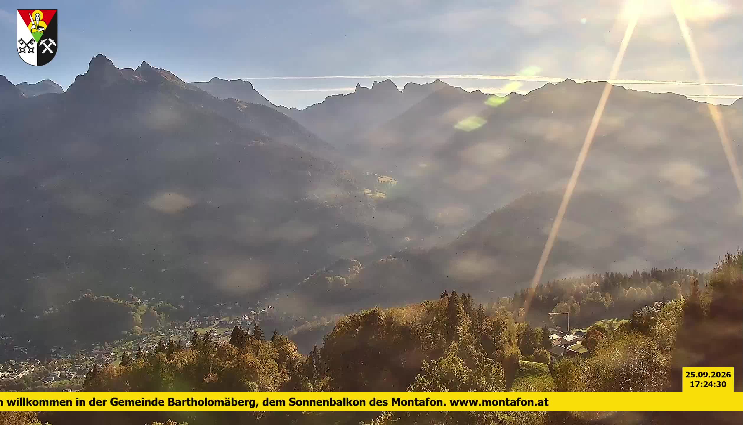Bartholomäberg | Blick auf Schruns