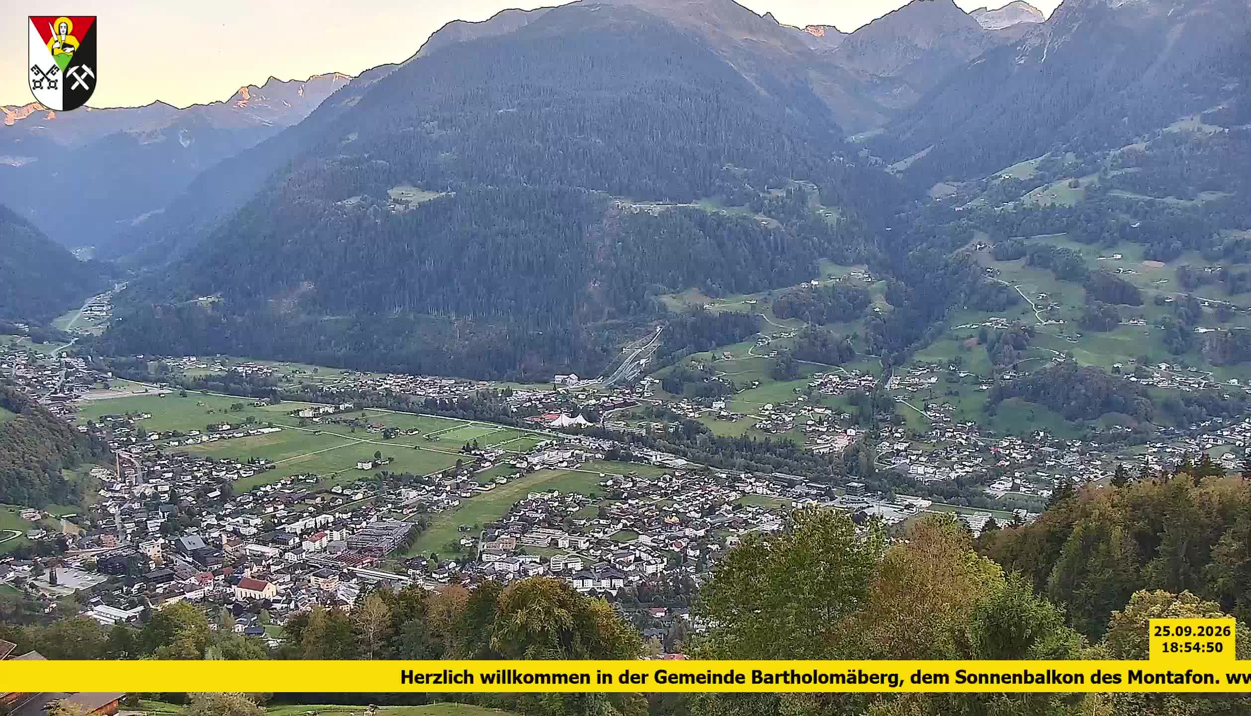 Bartholomäberg | Blick auf Schruns