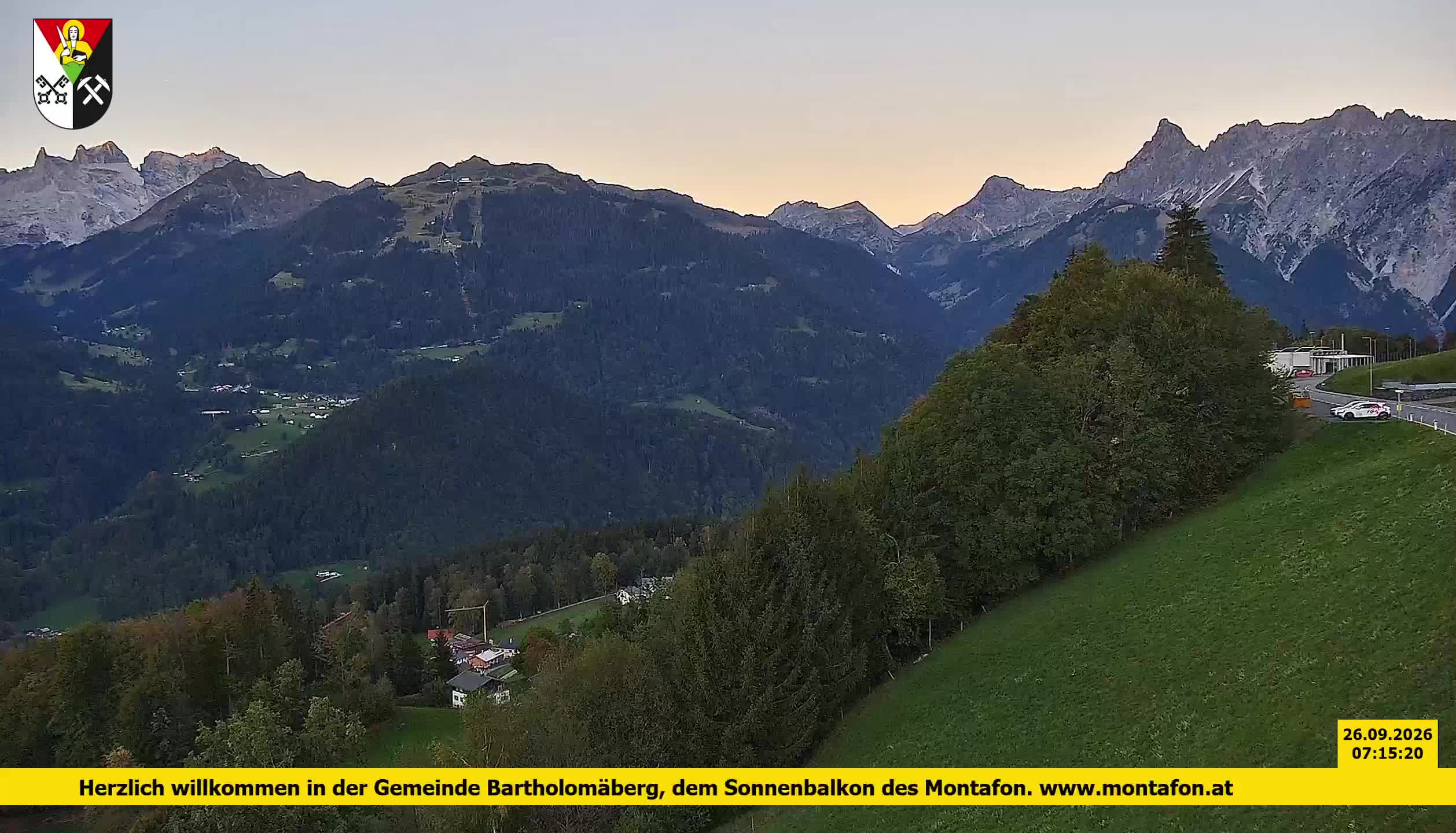 Bartholomäberg | Blick auf Schruns