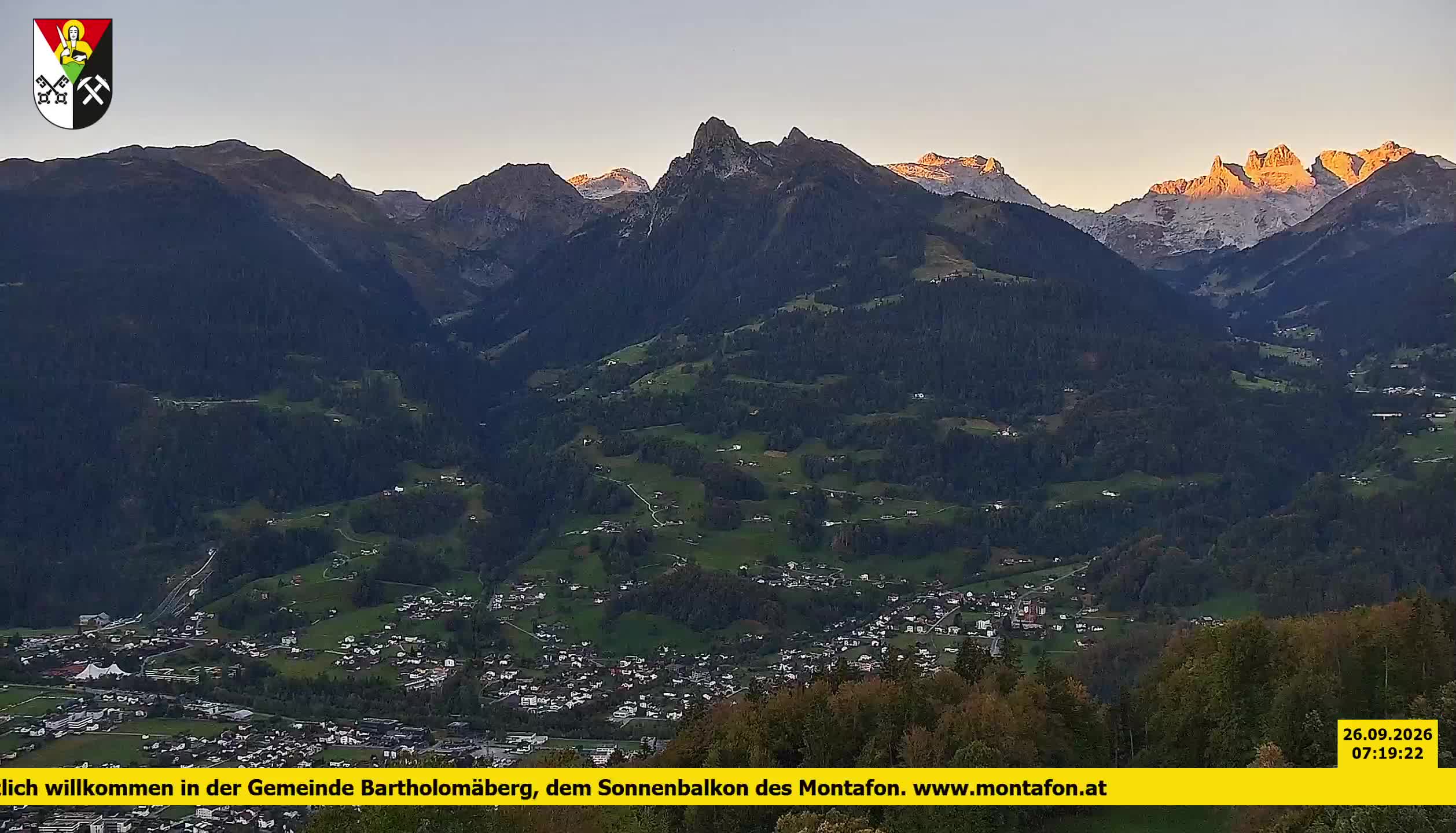 Bartholomäberg | Blick auf Schruns