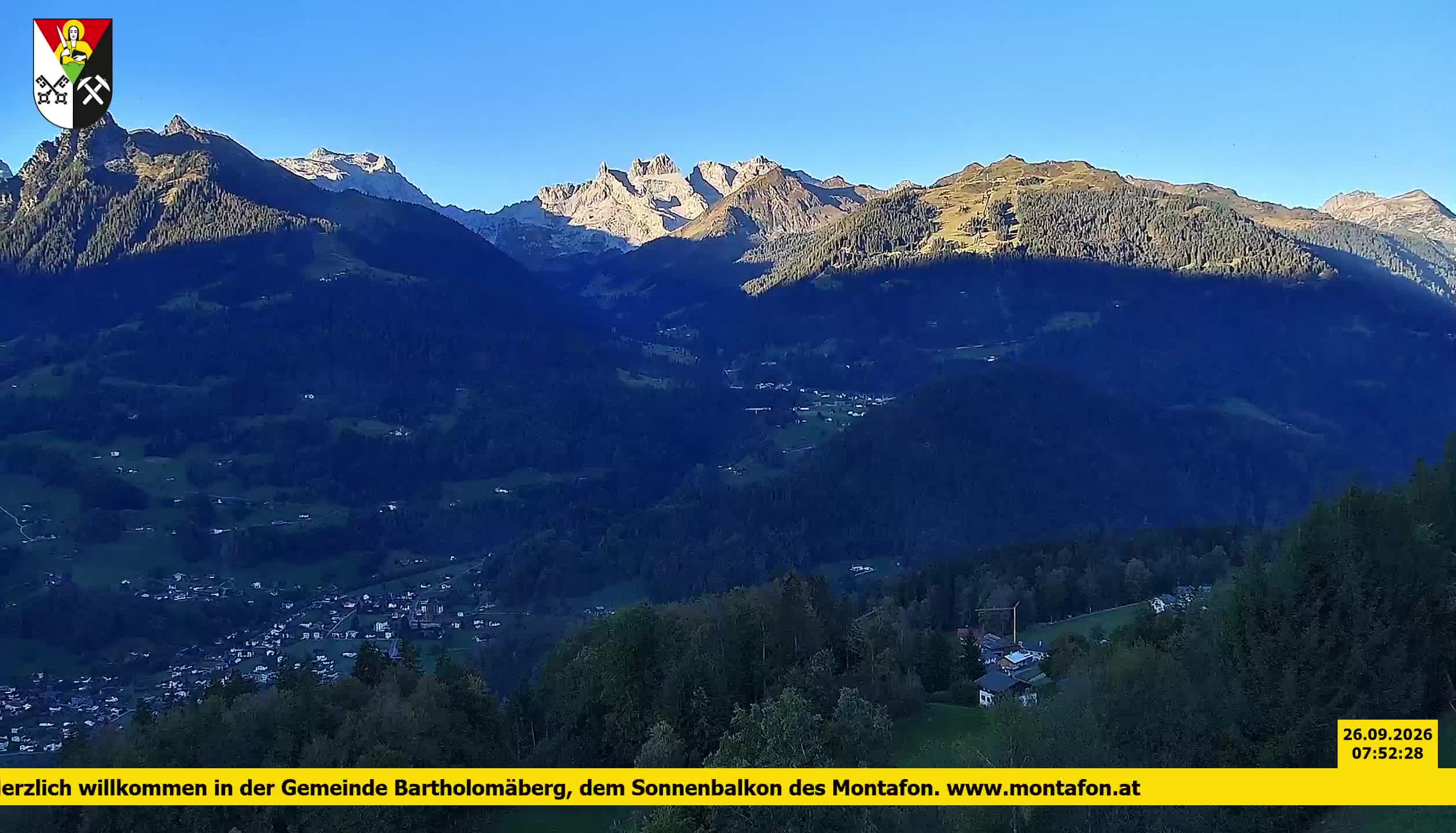 Bartholomäberg | Blick auf Schruns