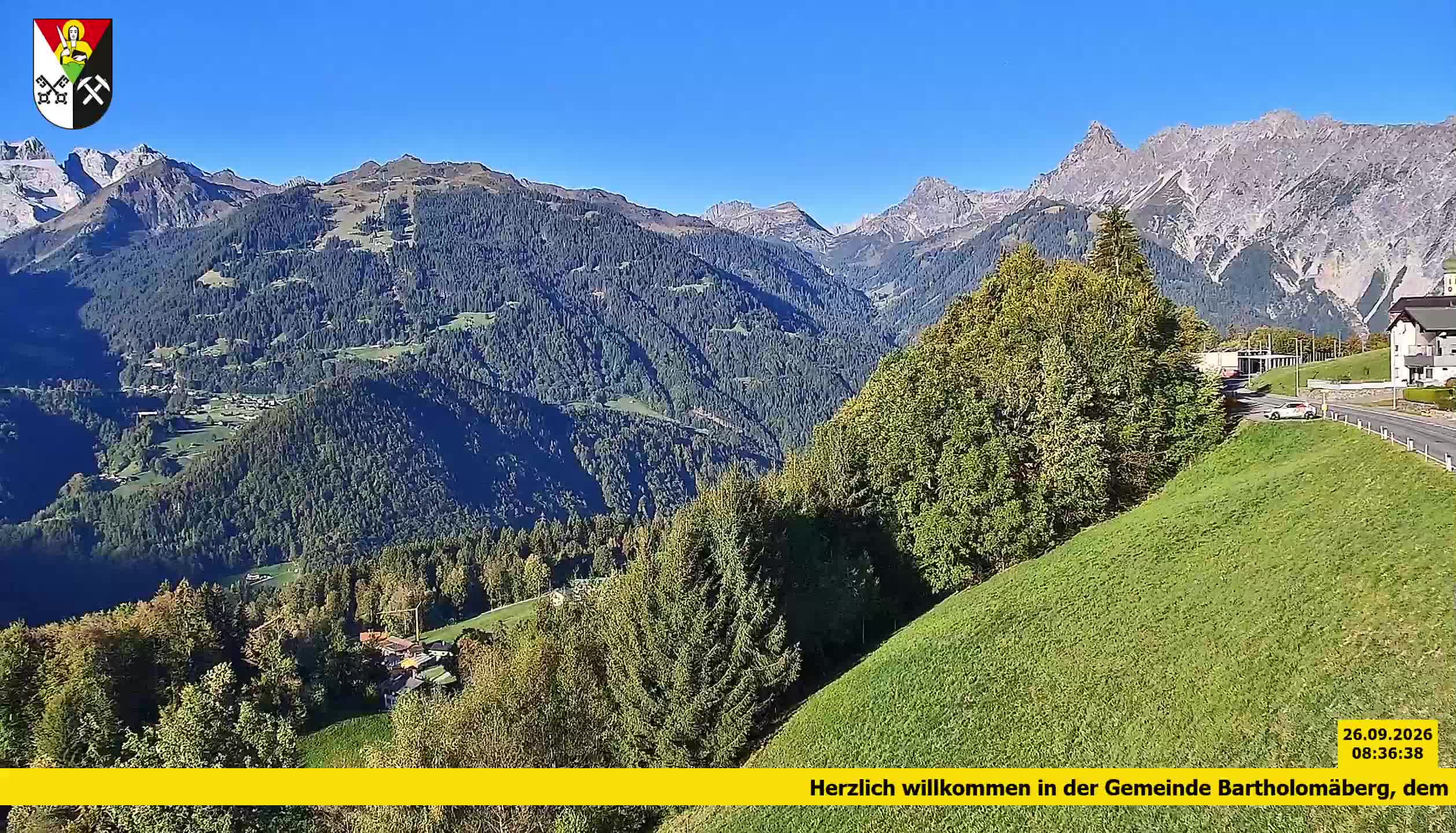 Bartholomäberg | Blick auf Schruns