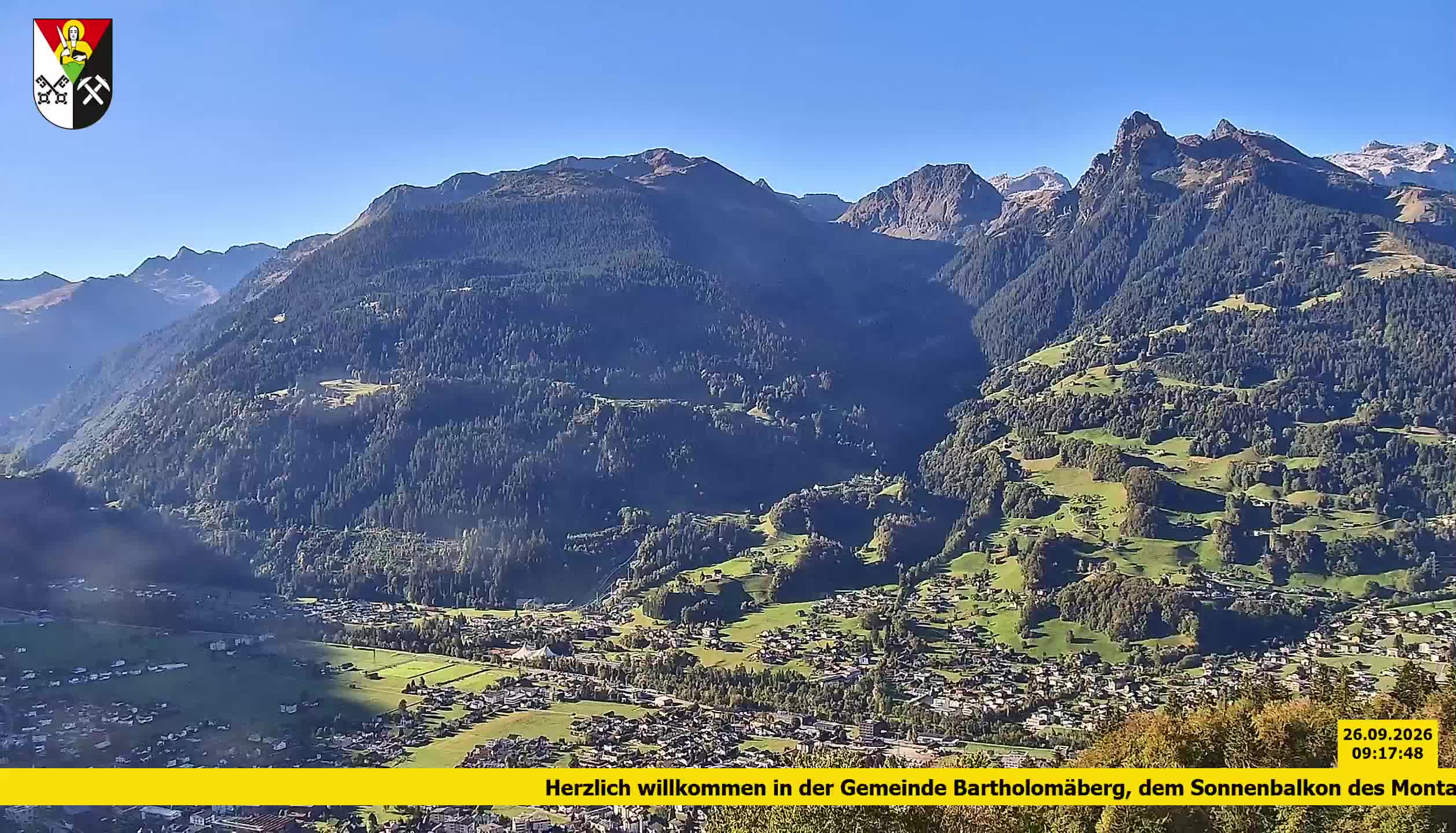 Bartholomäberg | Blick auf Schruns