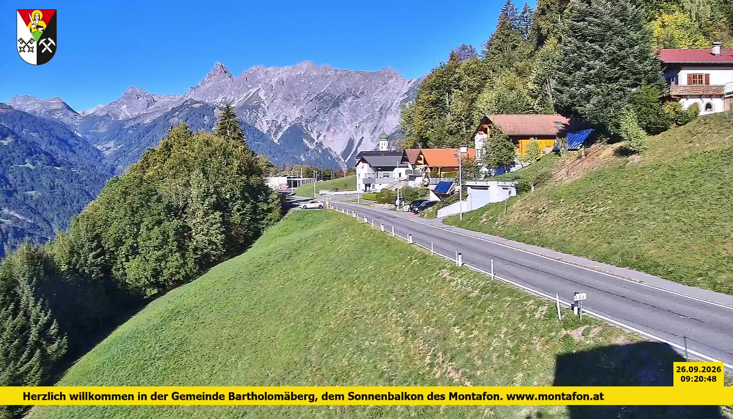Bartholomäberg | Blick auf Schruns