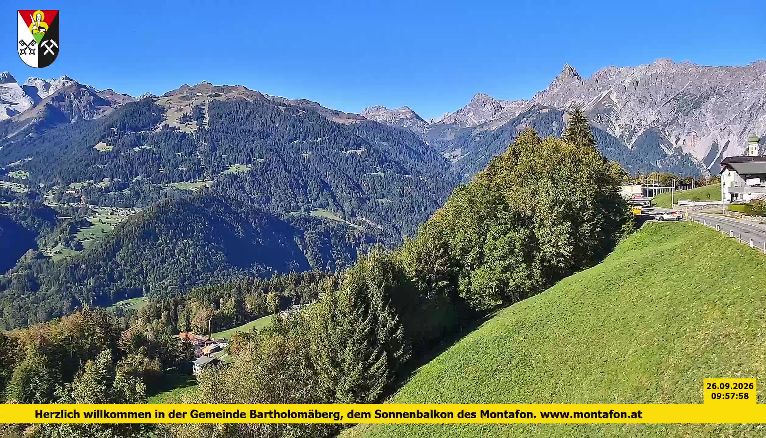 Bartholomäberg | Blick auf Schruns