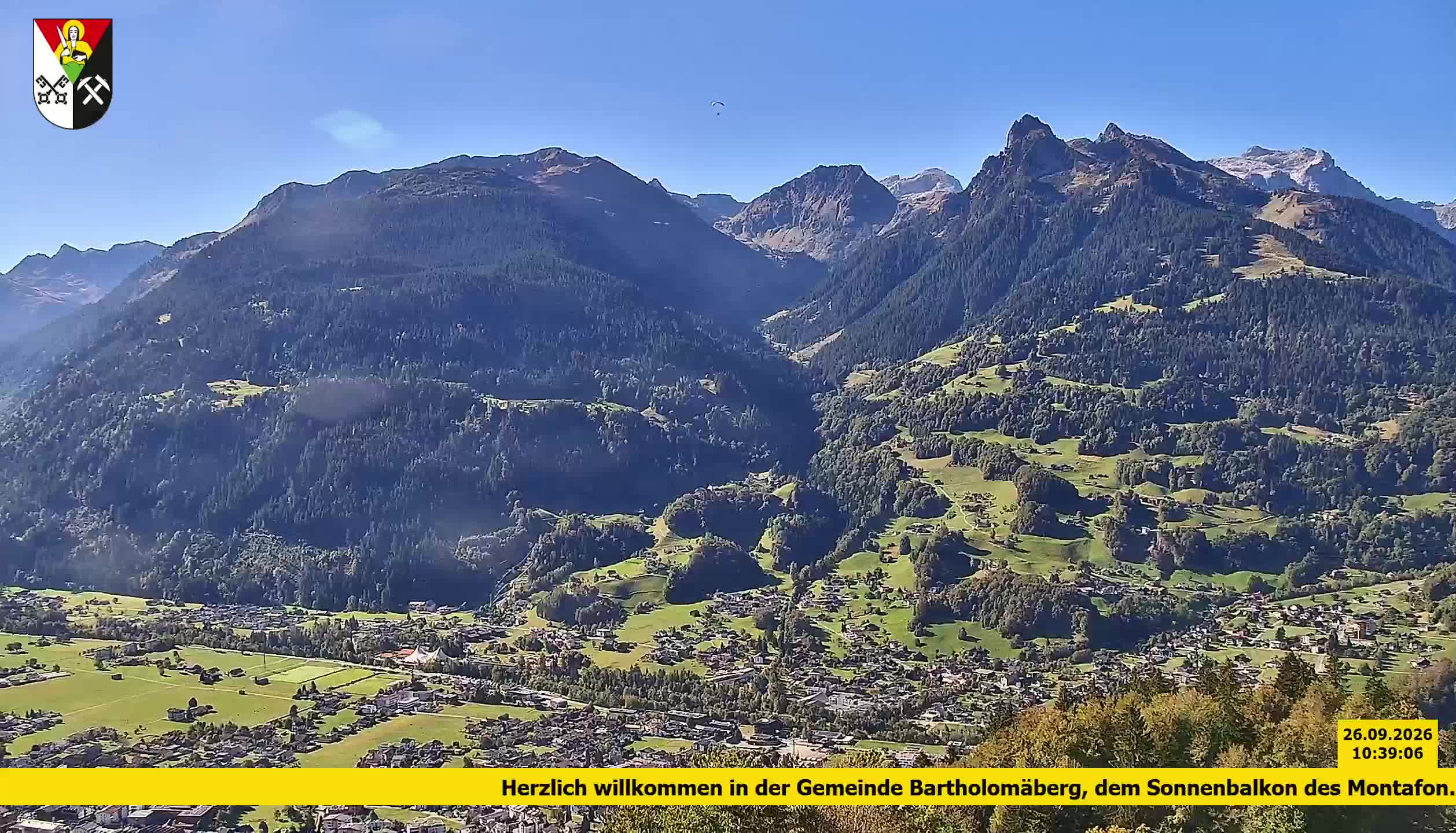 Bartholomäberg | Blick auf Schruns