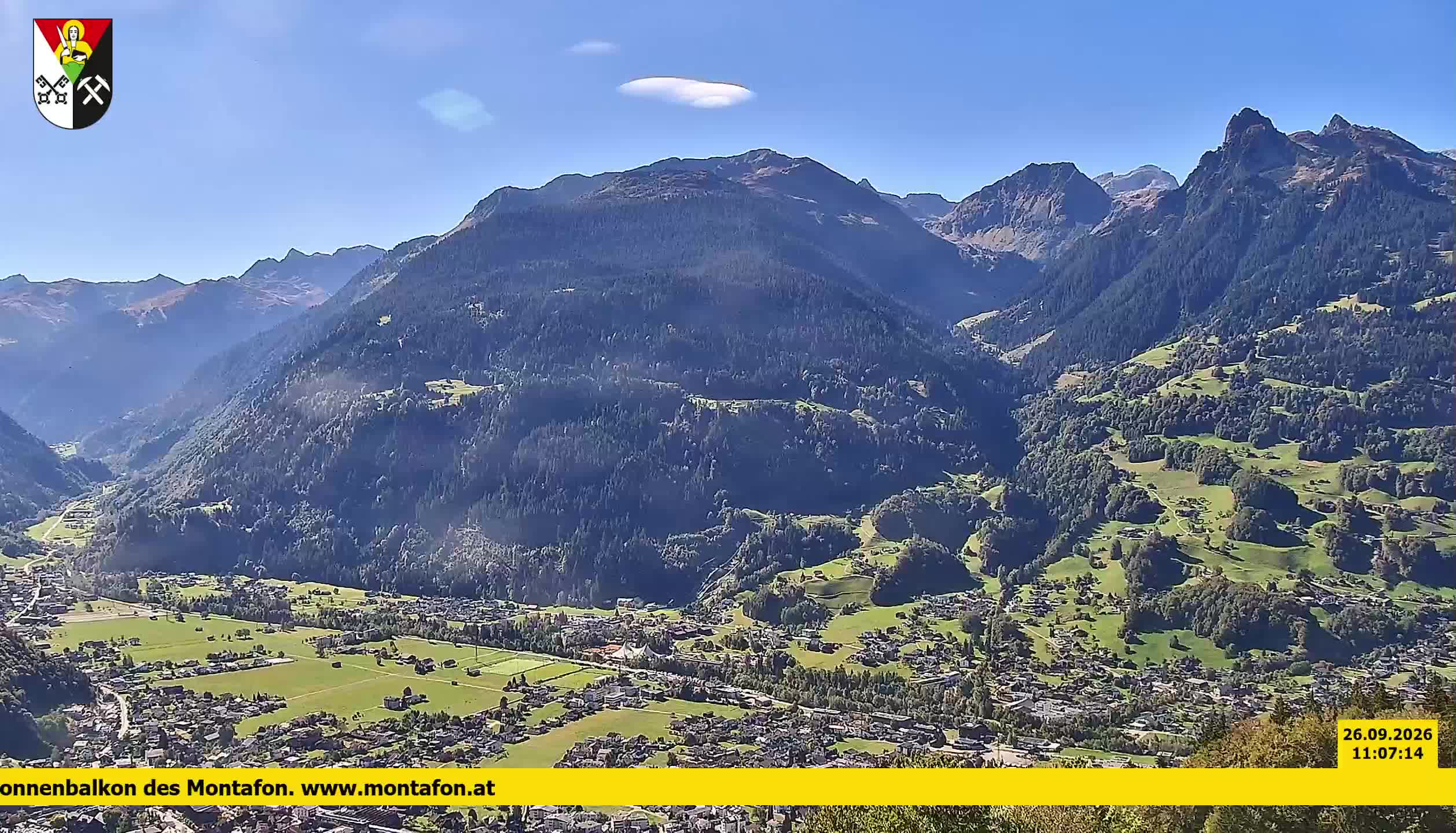 Bartholomäberg | Blick auf Schruns