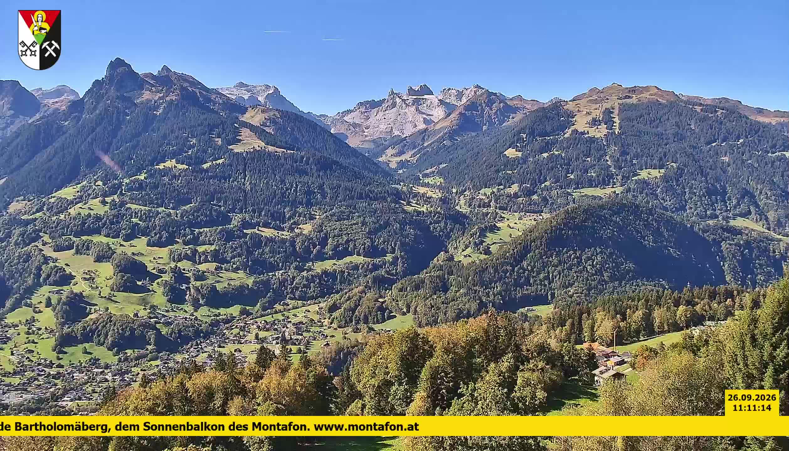 Bartholomäberg | Blick auf Schruns