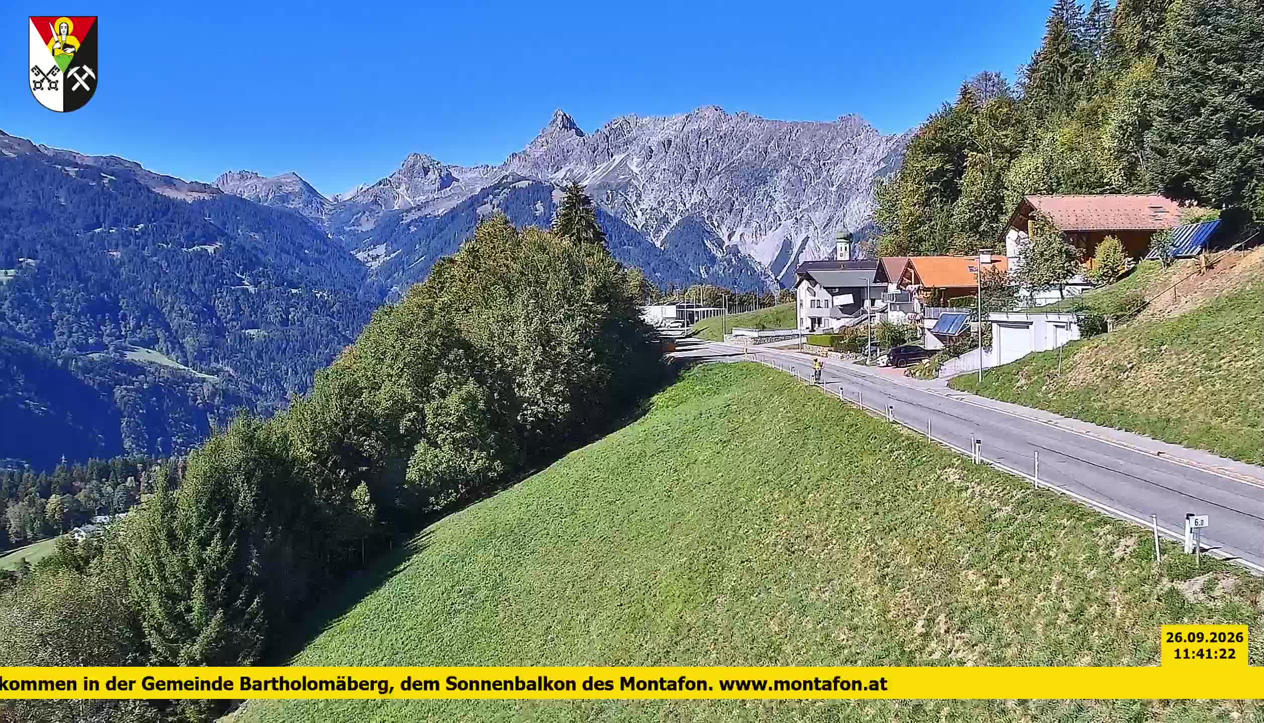 Bartholomäberg | Blick auf Schruns