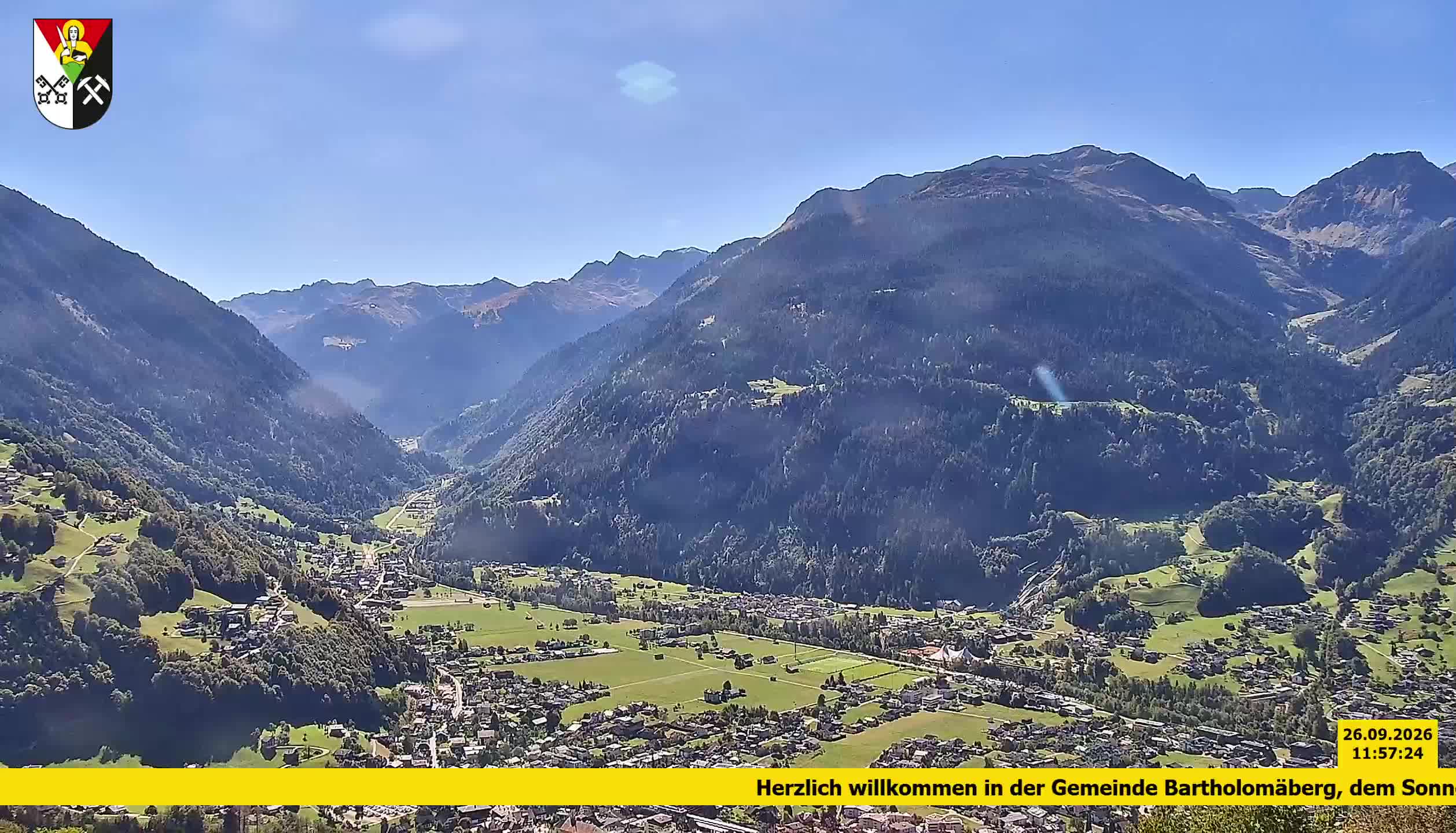 Bartholomäberg | Blick auf Schruns