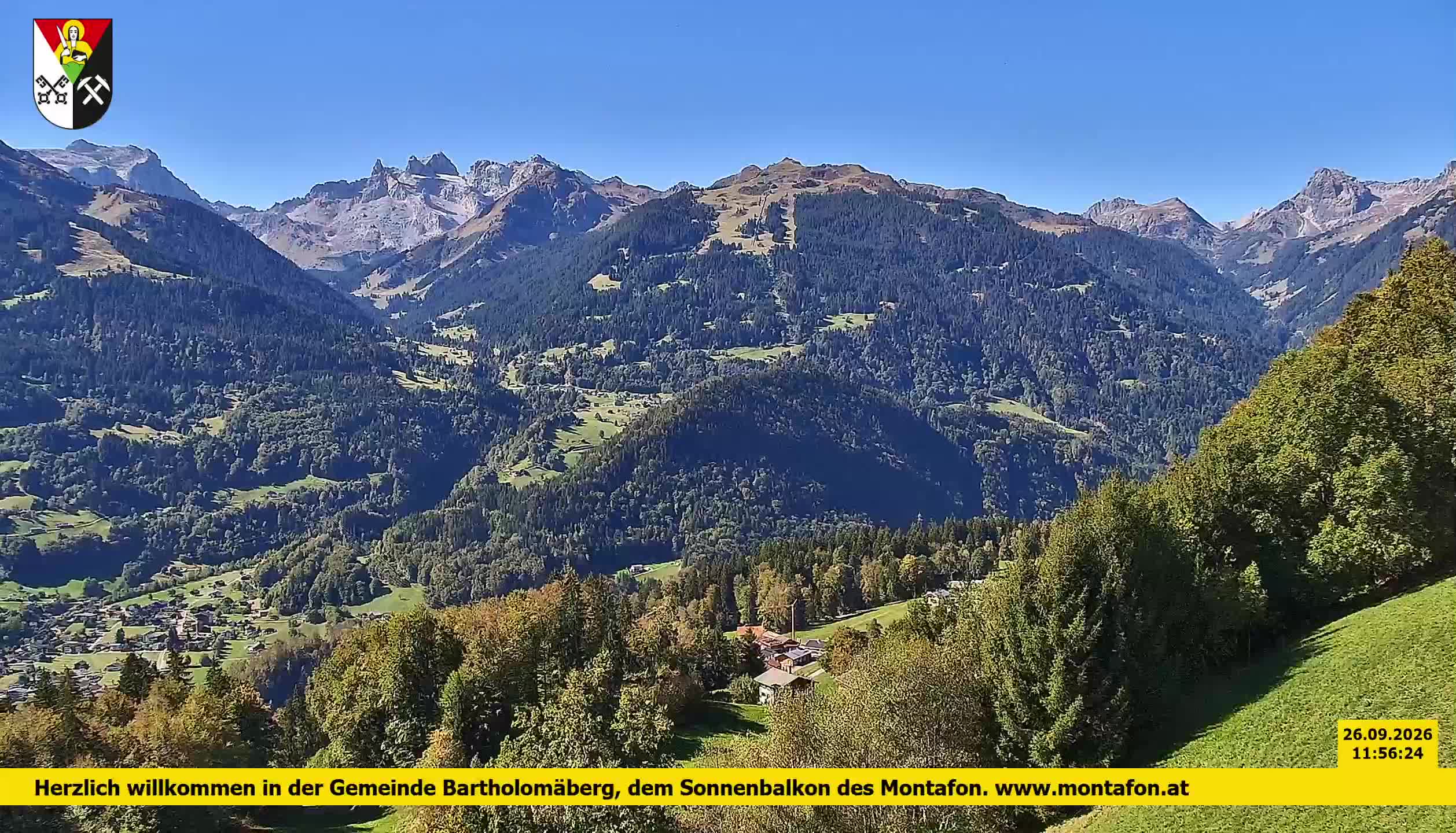 Bartholomäberg | Blick auf Schruns