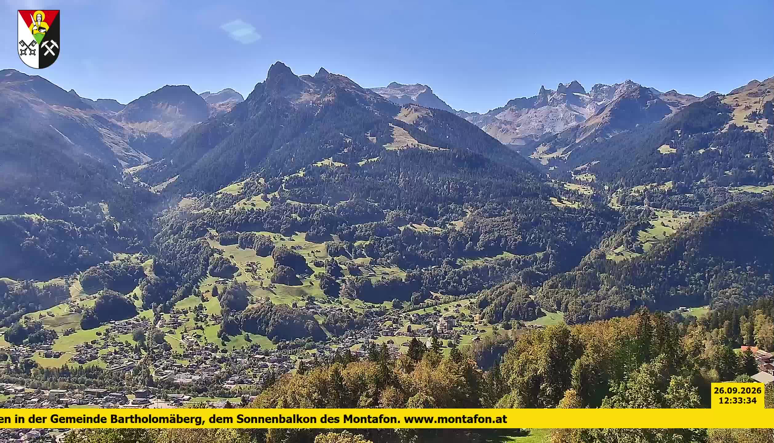 Bartholomäberg | Blick auf Schruns