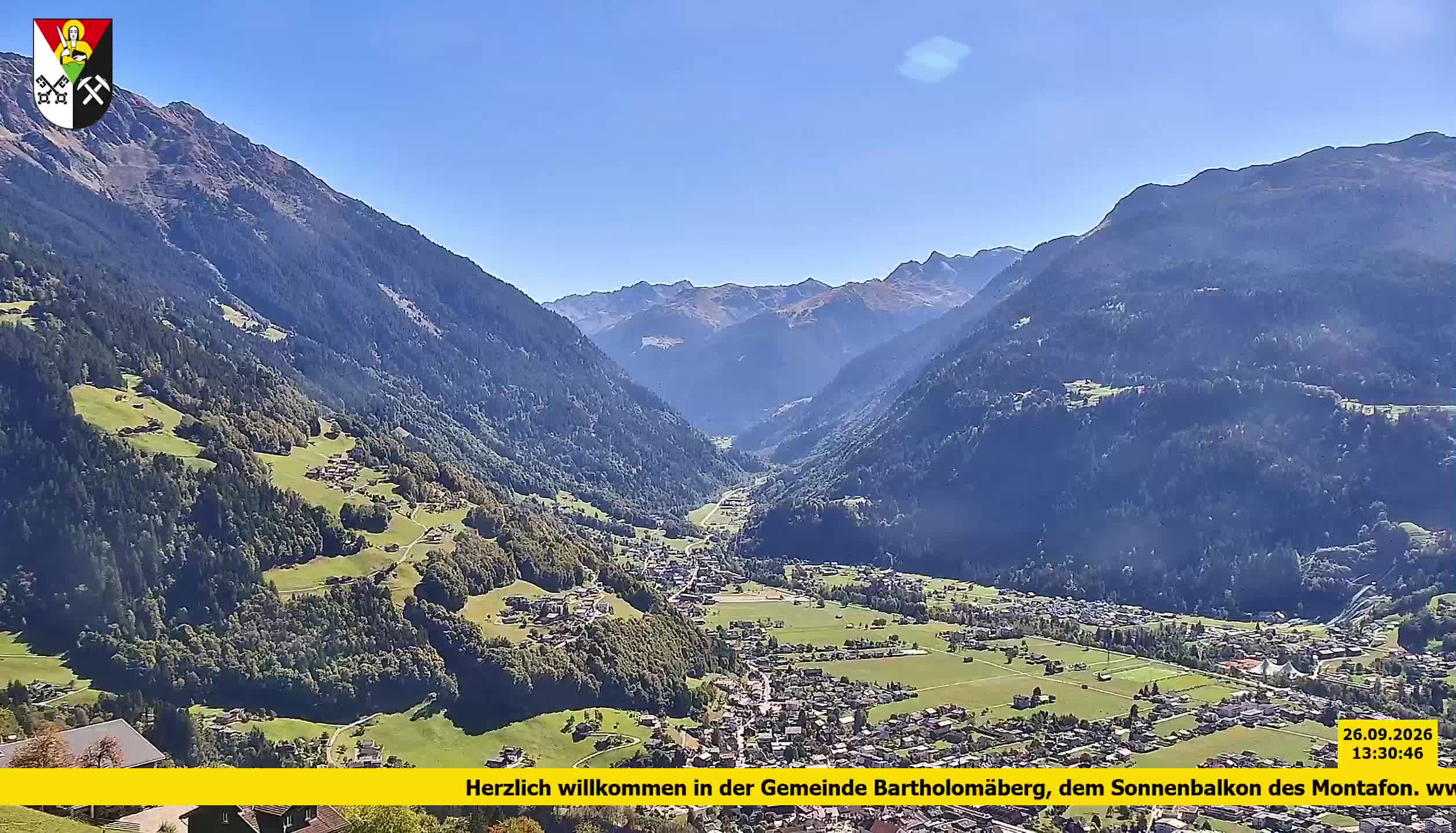 Bartholomäberg | Blick auf Schruns