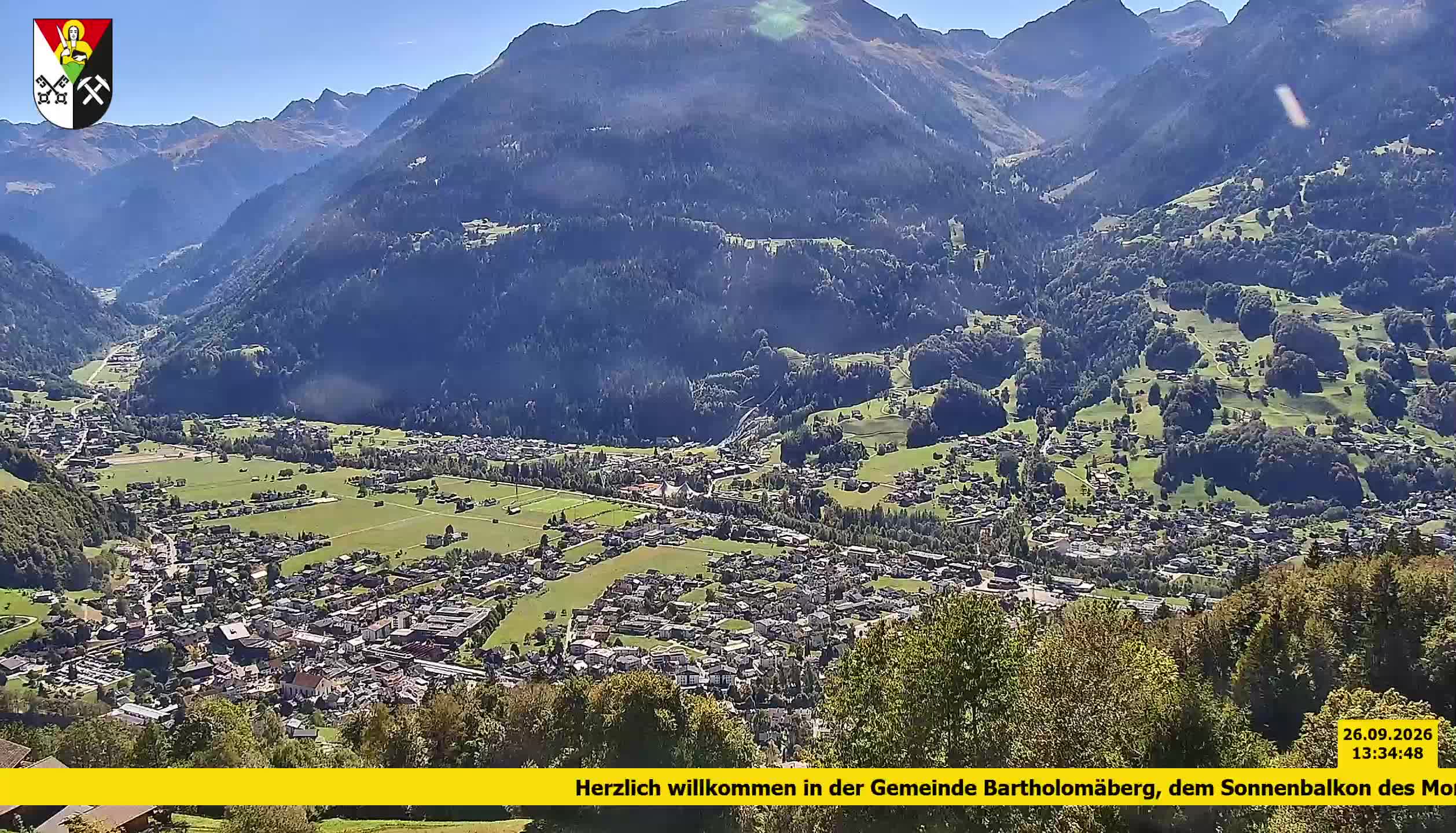 Bartholomäberg | Blick auf Schruns