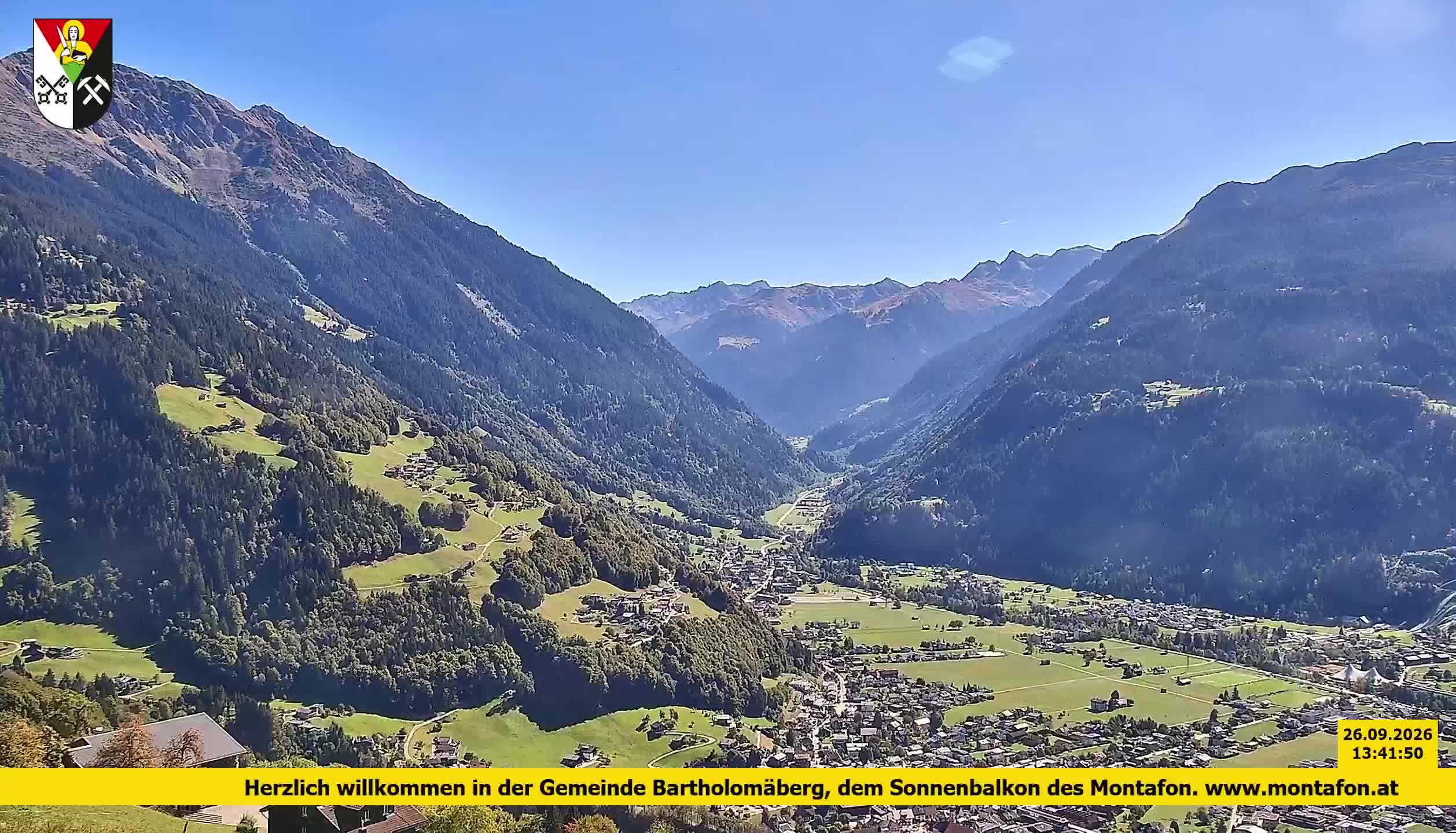 Bartholomäberg | Blick auf Schruns