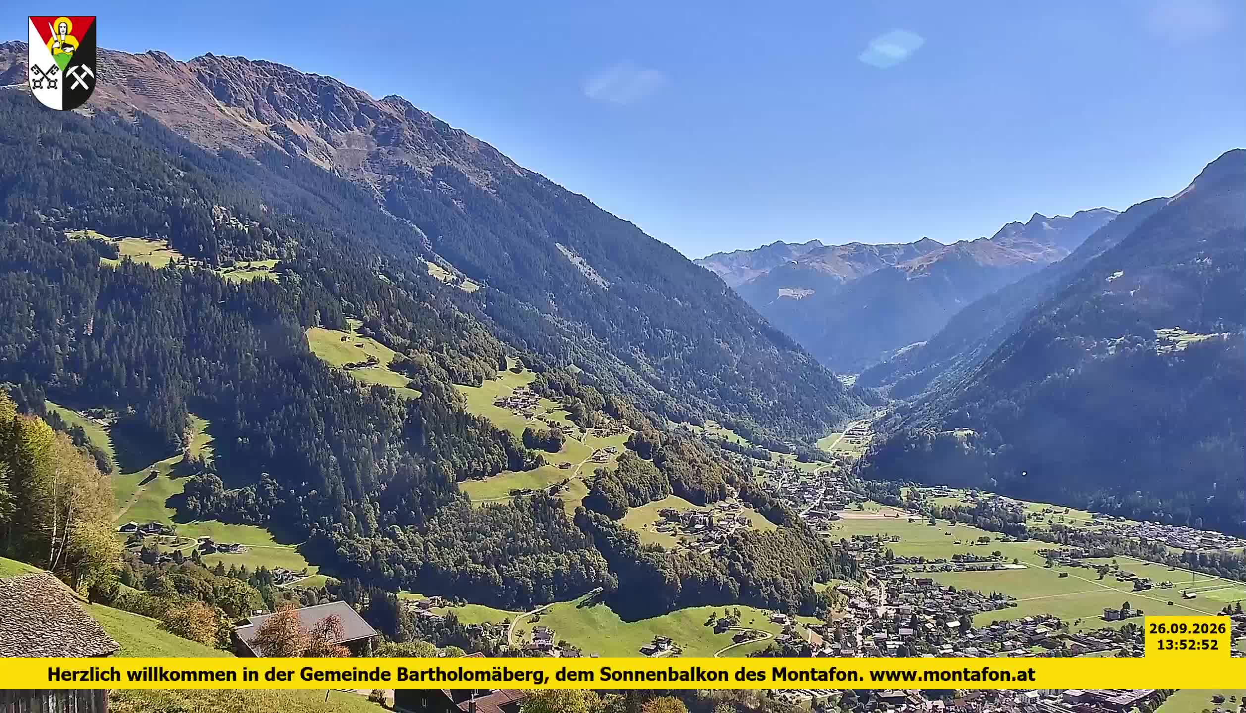 Bartholomäberg | Blick auf Schruns