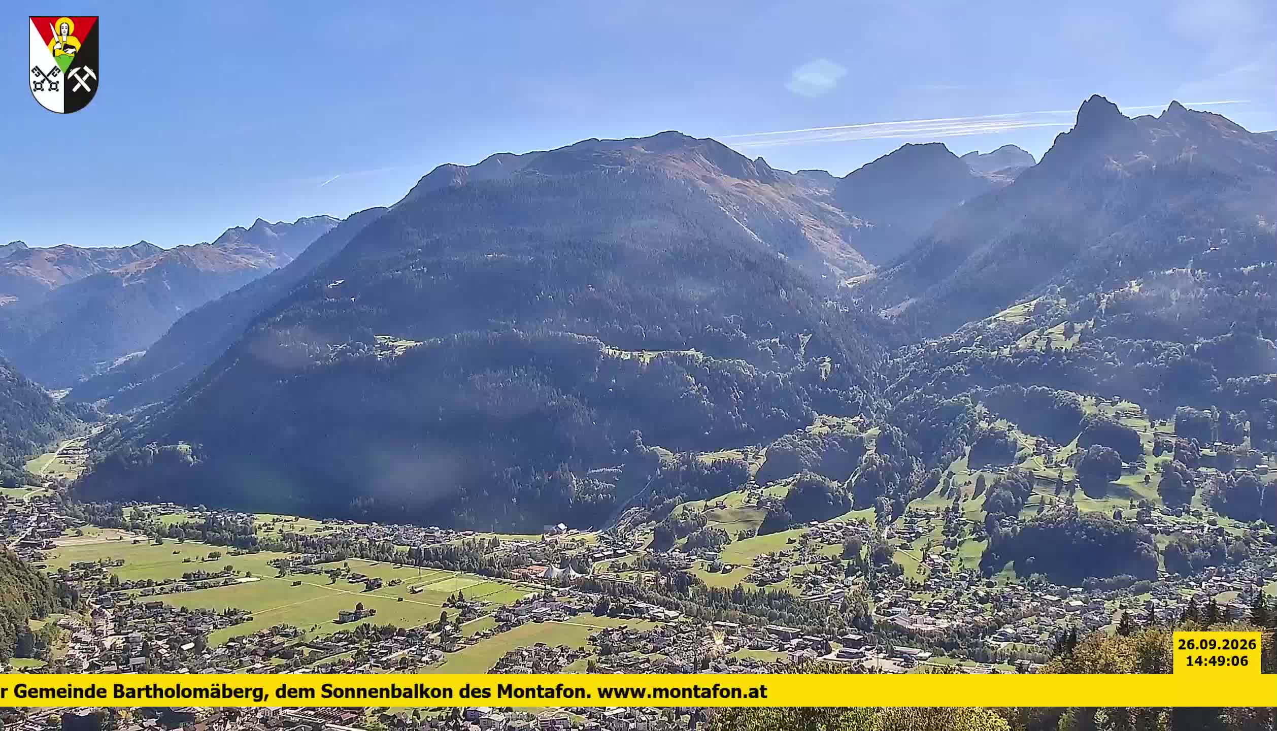 Bartholomäberg | Blick auf Schruns