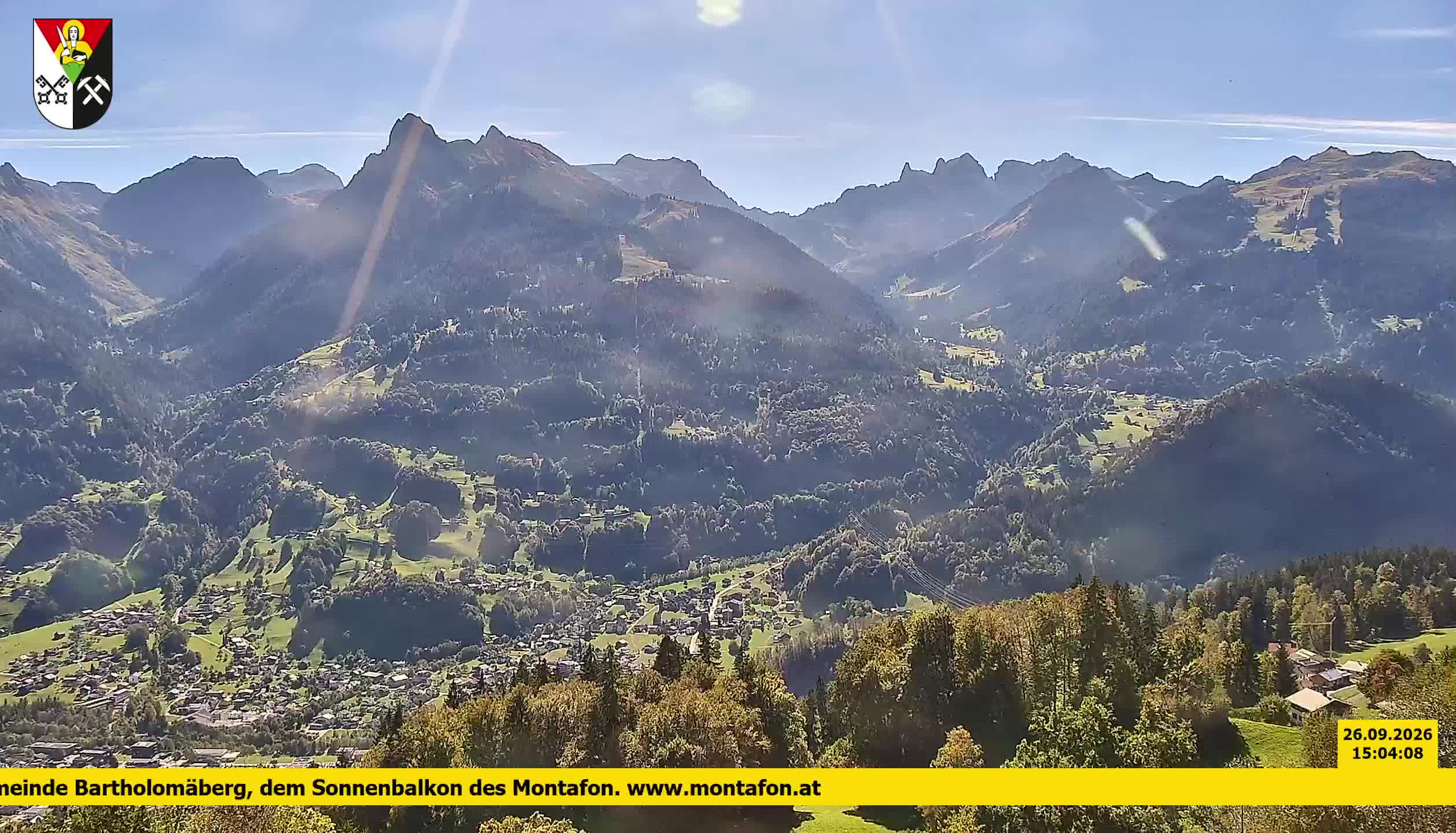Bartholomäberg | Blick auf Schruns