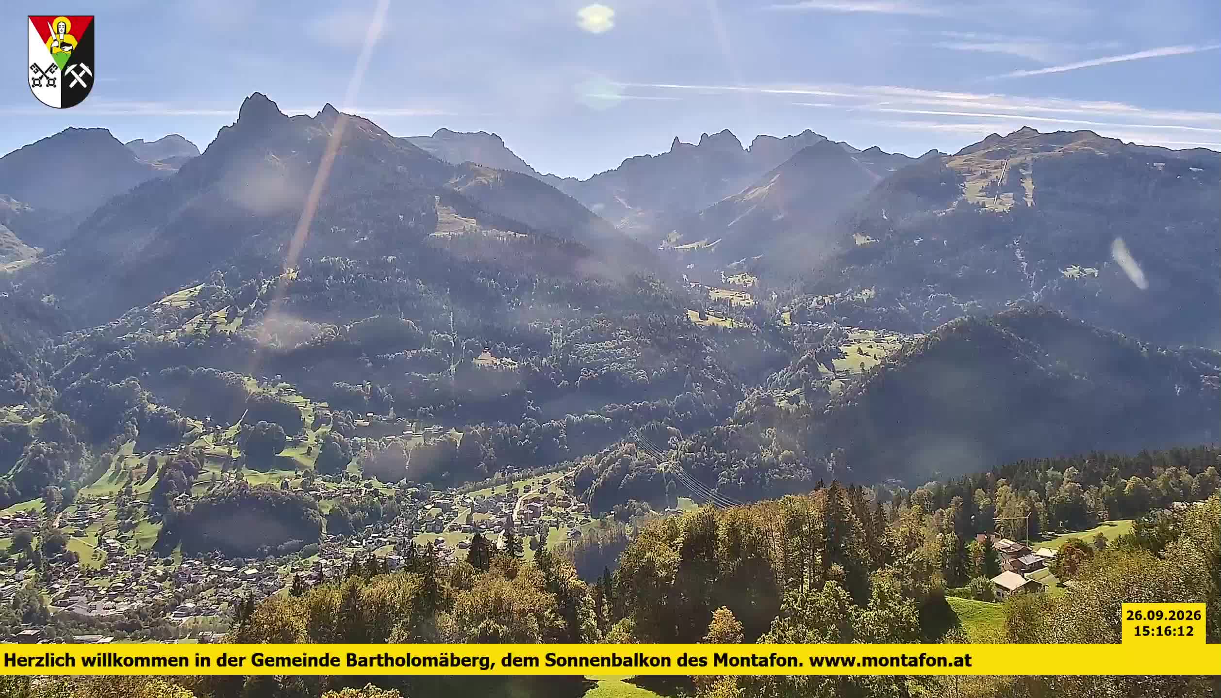 Bartholomäberg | Blick auf Schruns