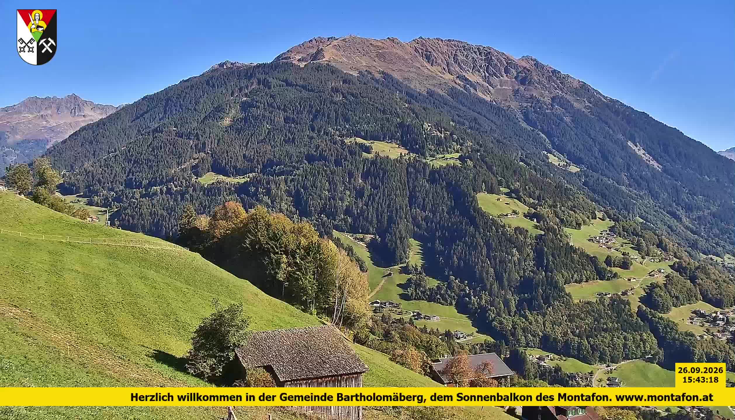 Bartholomäberg | Blick auf Schruns