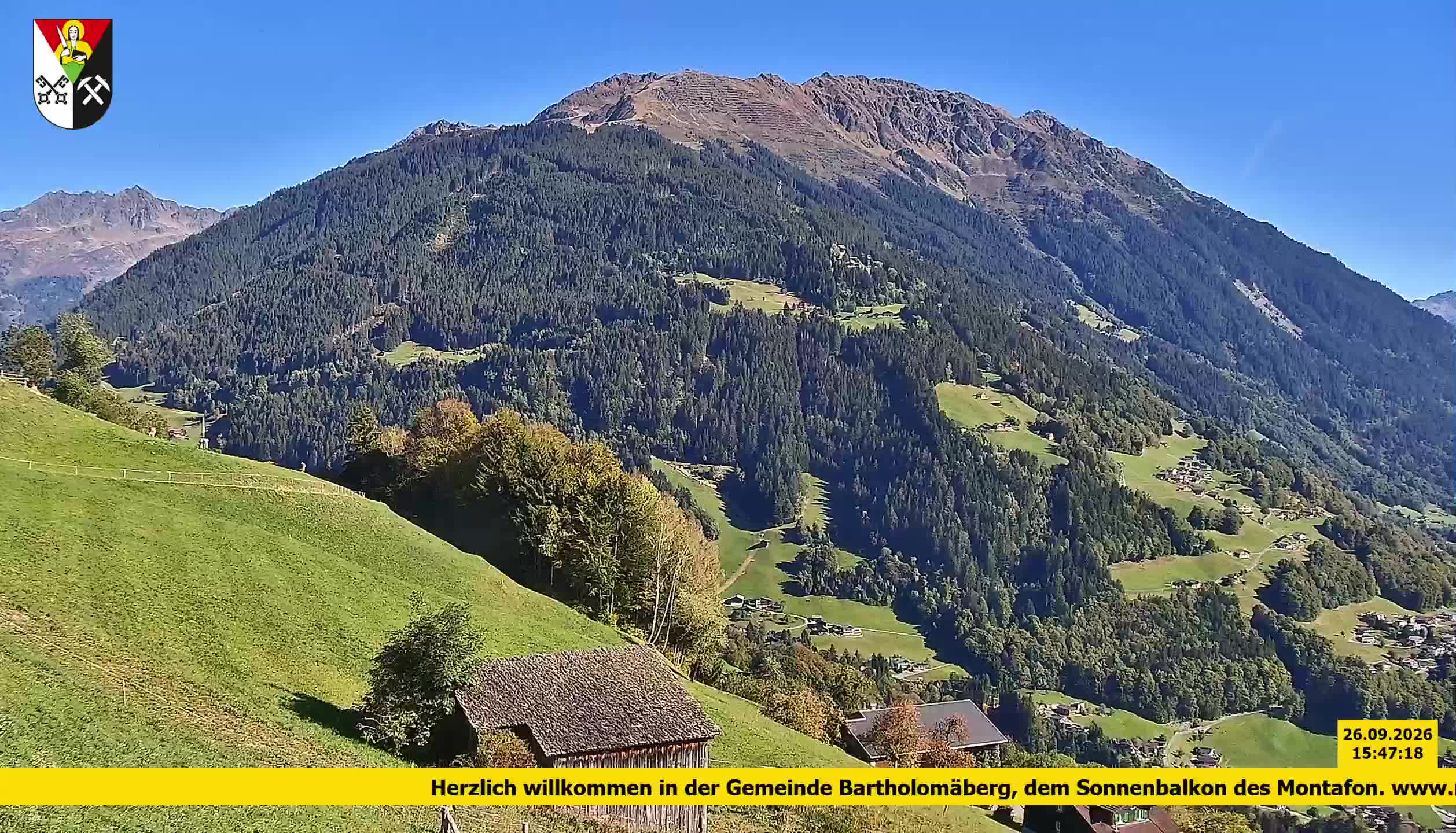 Bartholomäberg | Blick auf Schruns