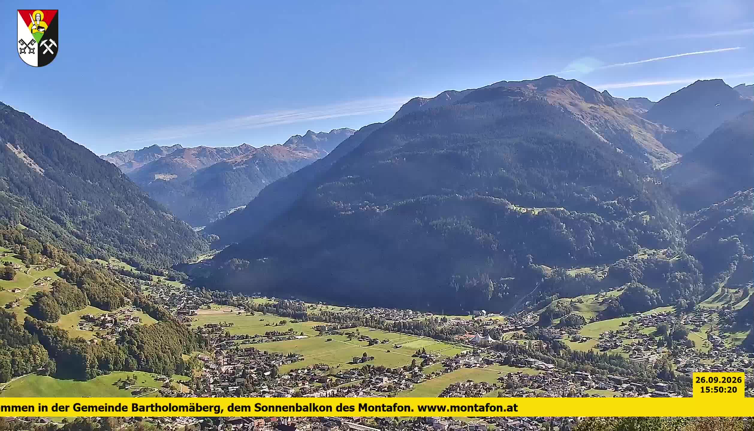 Bartholomäberg | Blick auf Schruns