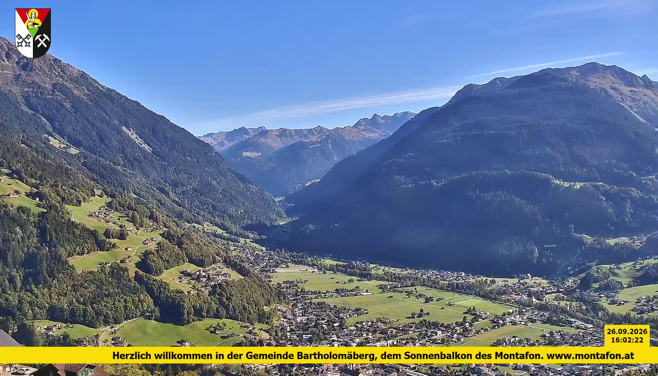 Bartholomäberg | Blick auf Schruns