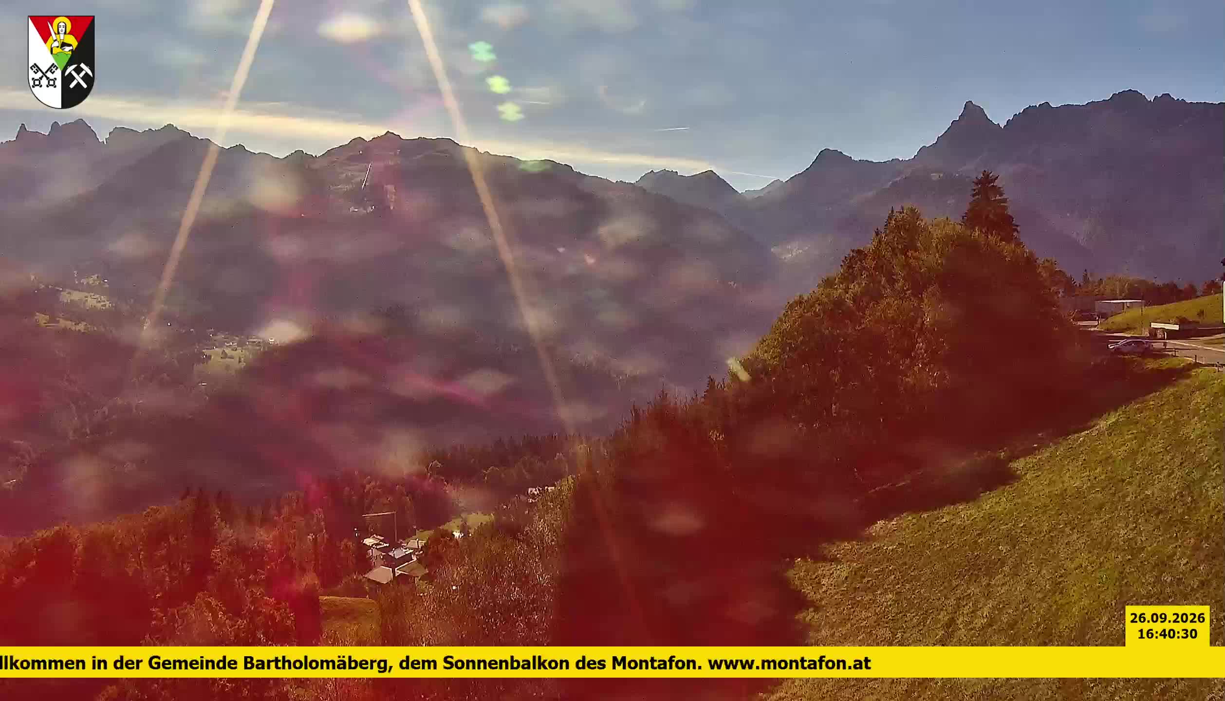 Bartholomäberg | Blick auf Schruns
