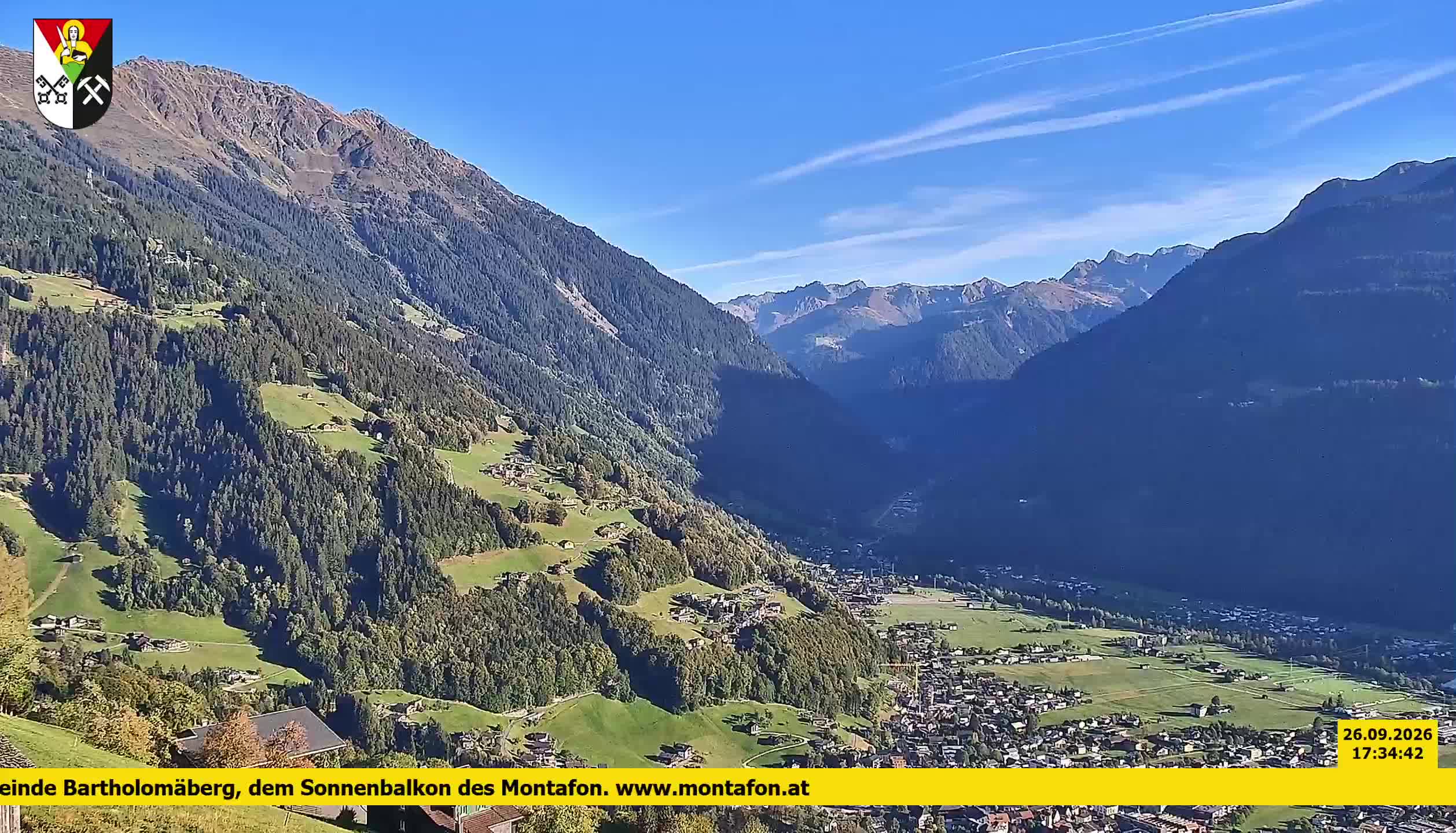 Bartholomäberg | Blick auf Schruns