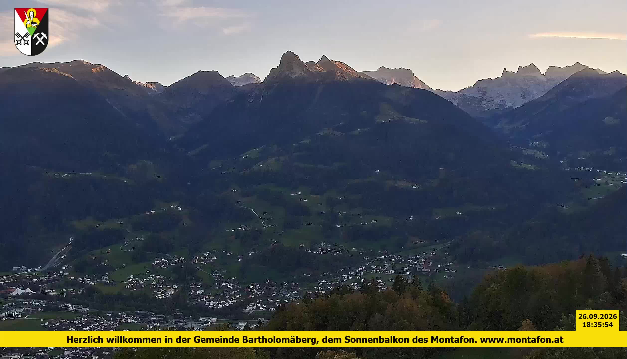 Bartholomäberg | Blick auf Schruns