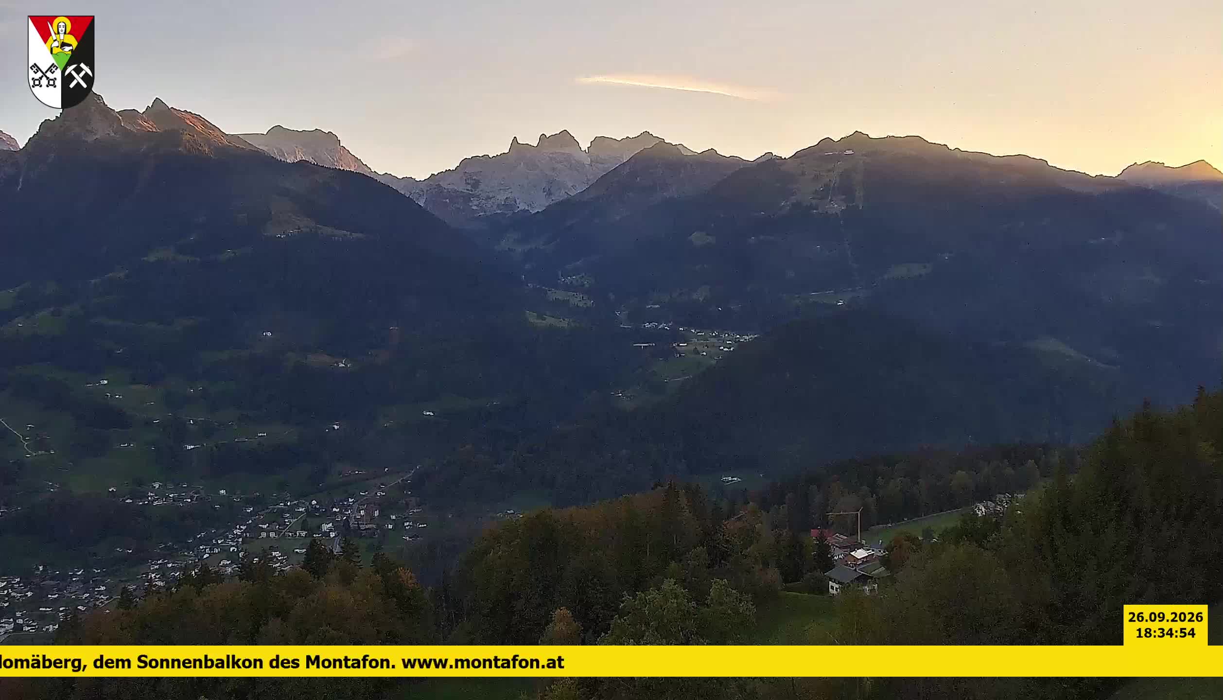 Bartholomäberg | Blick auf Schruns