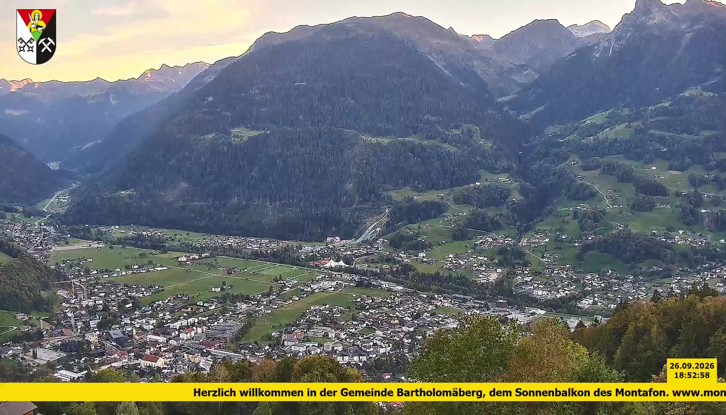 Bartholomäberg | Blick auf Schruns