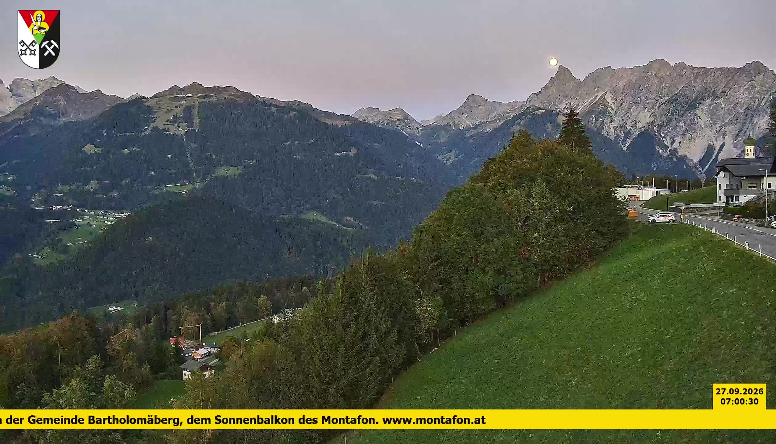Bartholomäberg | Blick auf Schruns