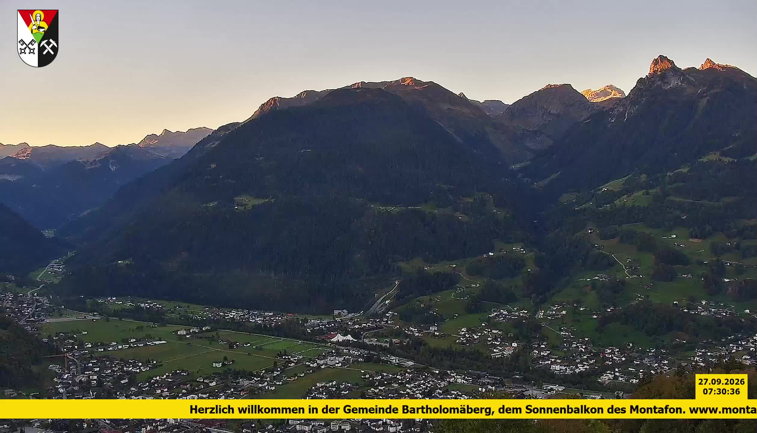 Bartholomäberg | Blick auf Schruns