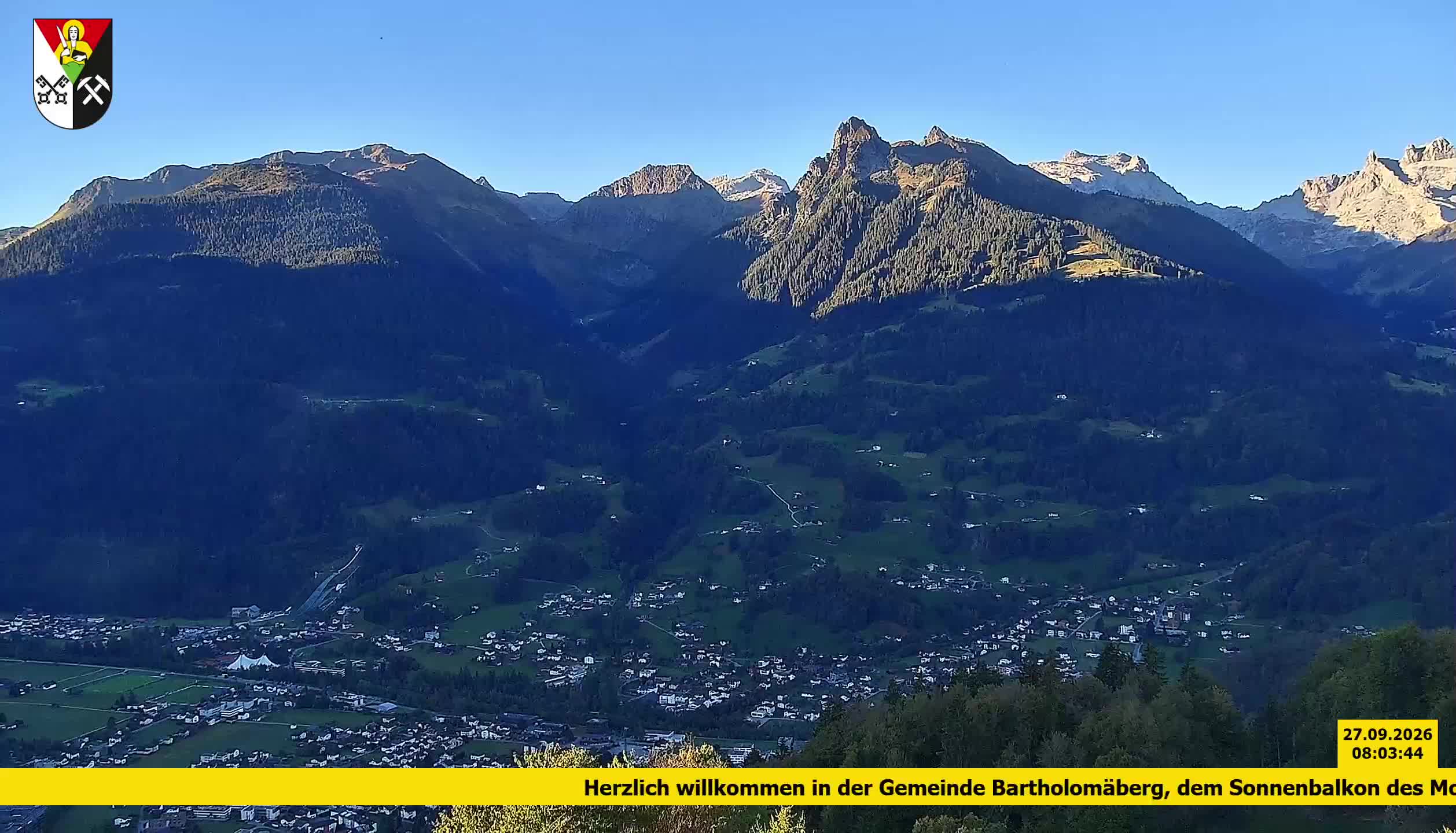 Bartholomäberg | Blick auf Schruns