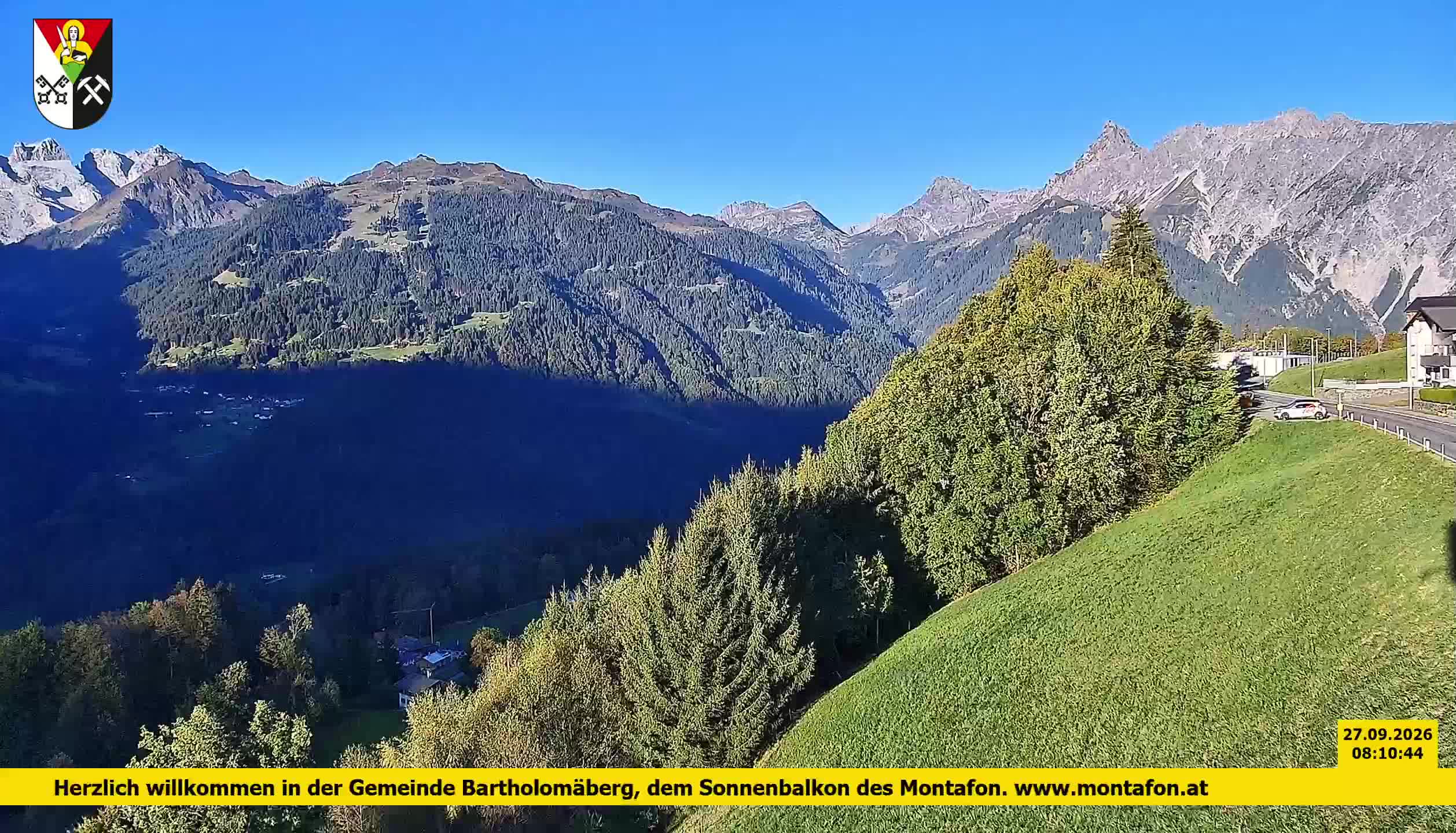 Bartholomäberg | Blick auf Schruns