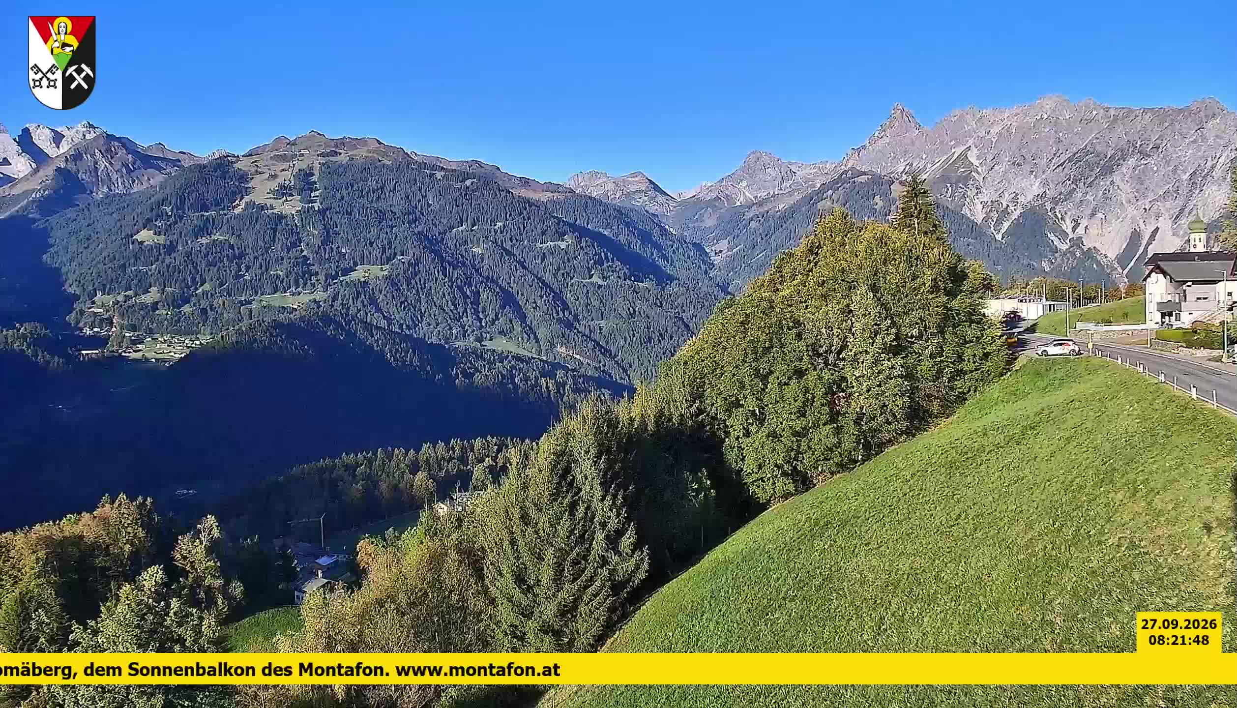 Bartholomäberg | Blick auf Schruns