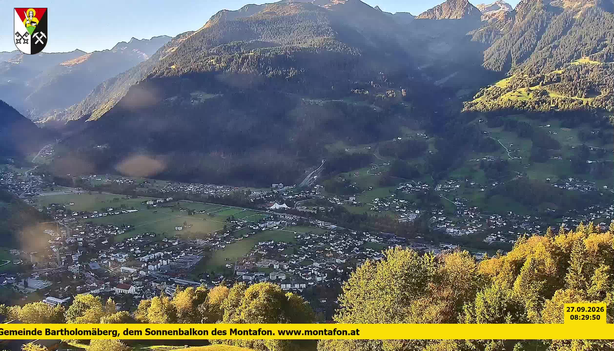 Bartholomäberg | Blick auf Schruns