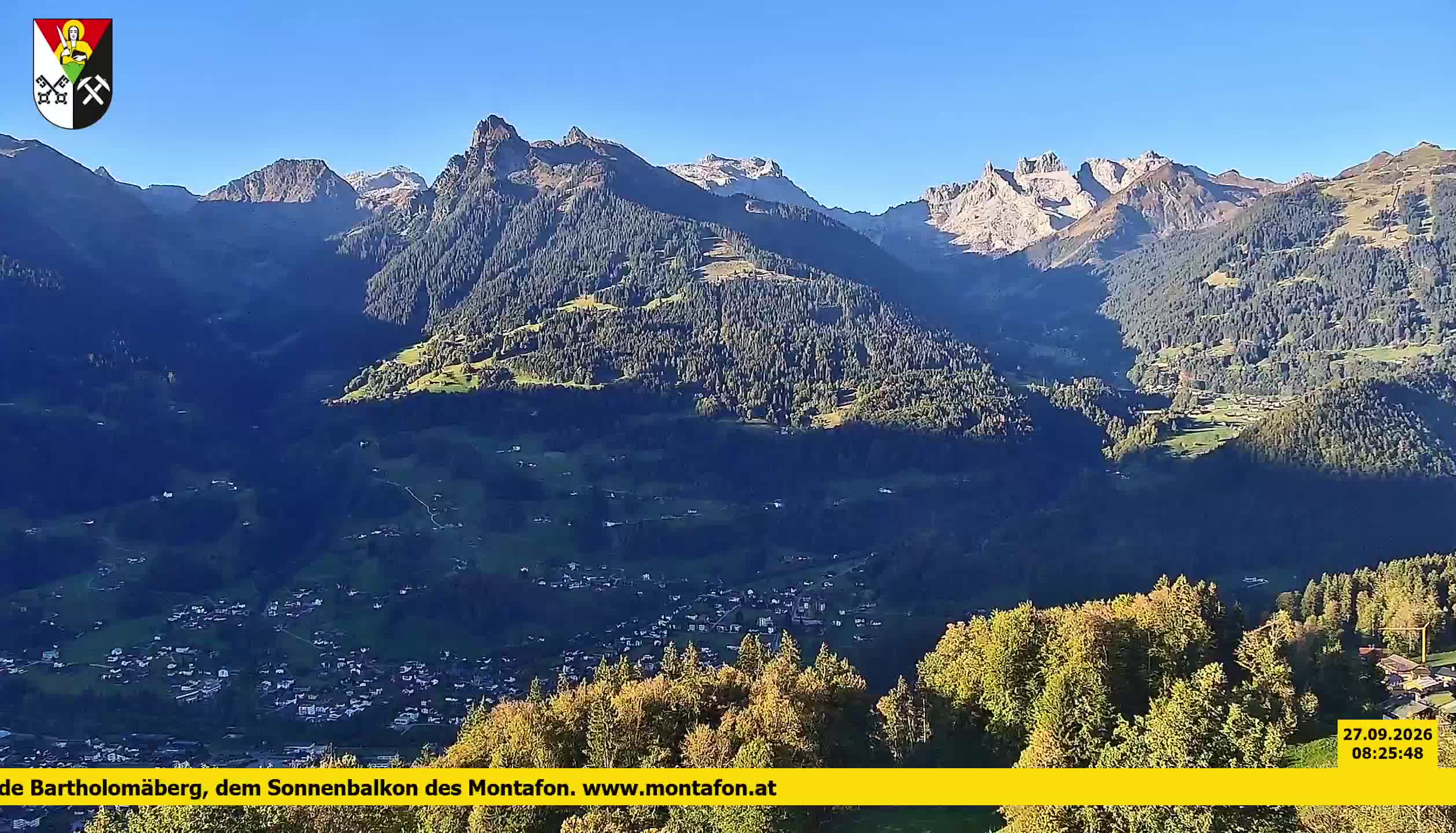 Bartholomäberg | Blick auf Schruns