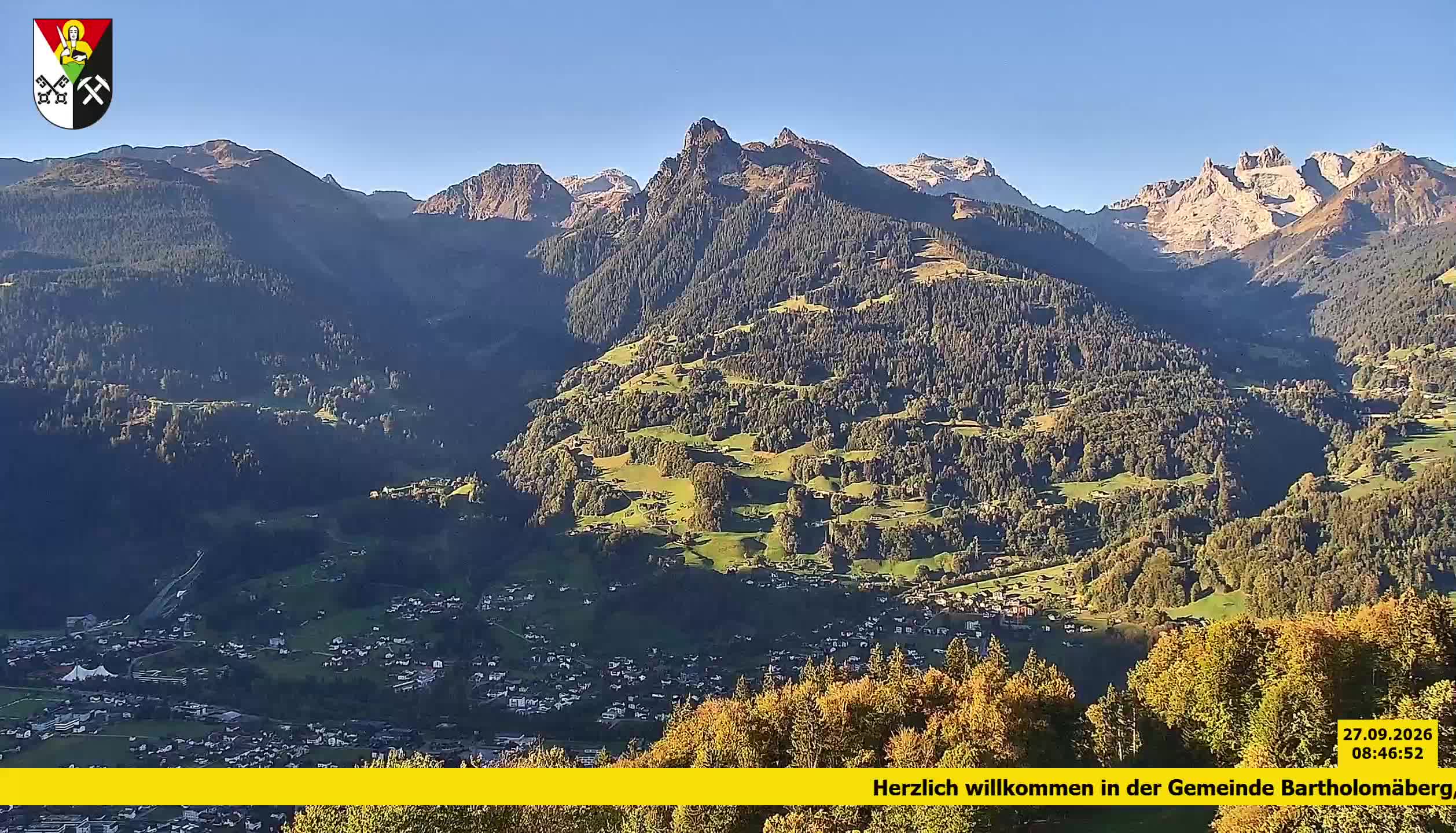 Bartholomäberg | Blick auf Schruns