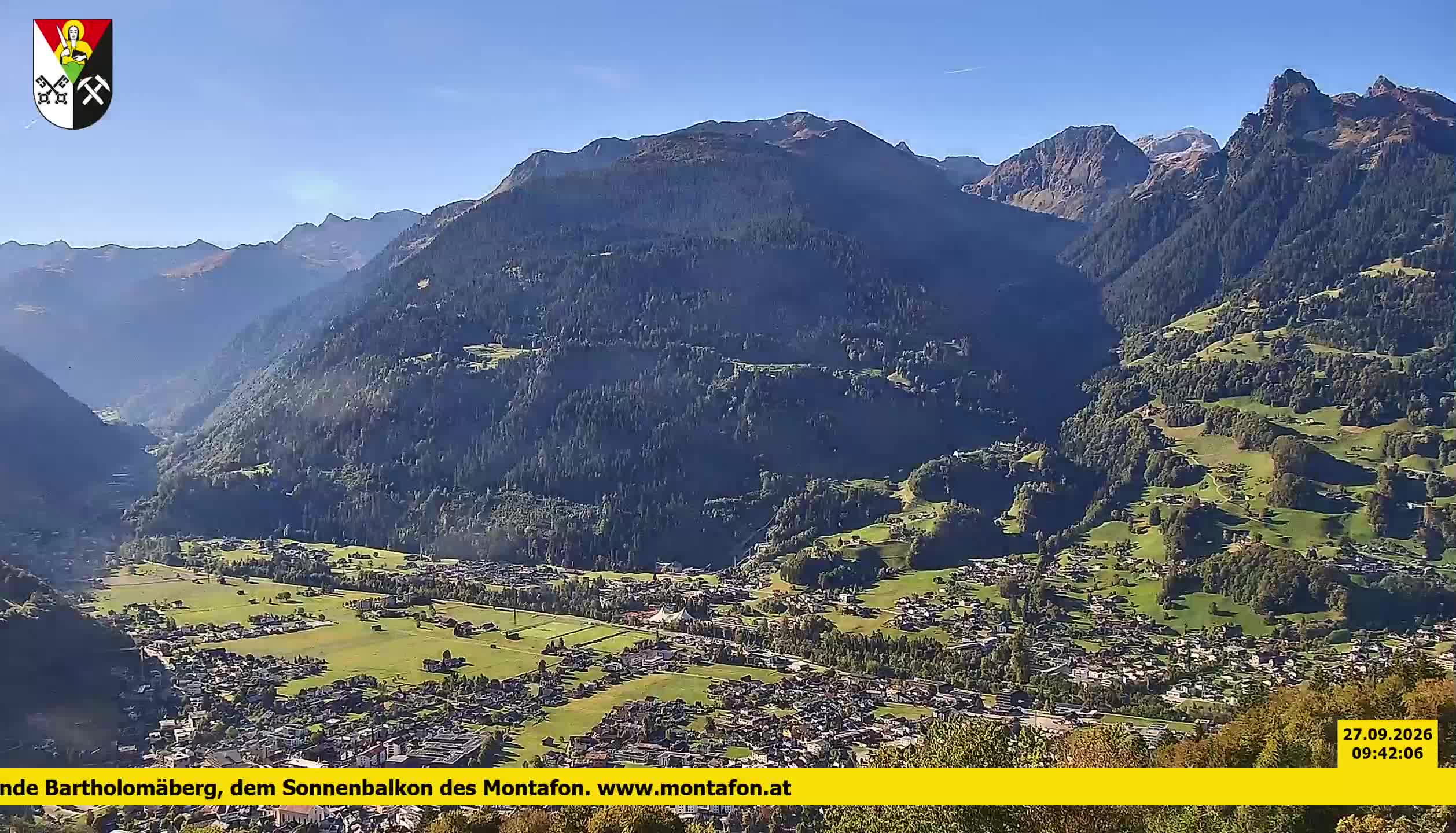 Bartholomäberg | Blick auf Schruns