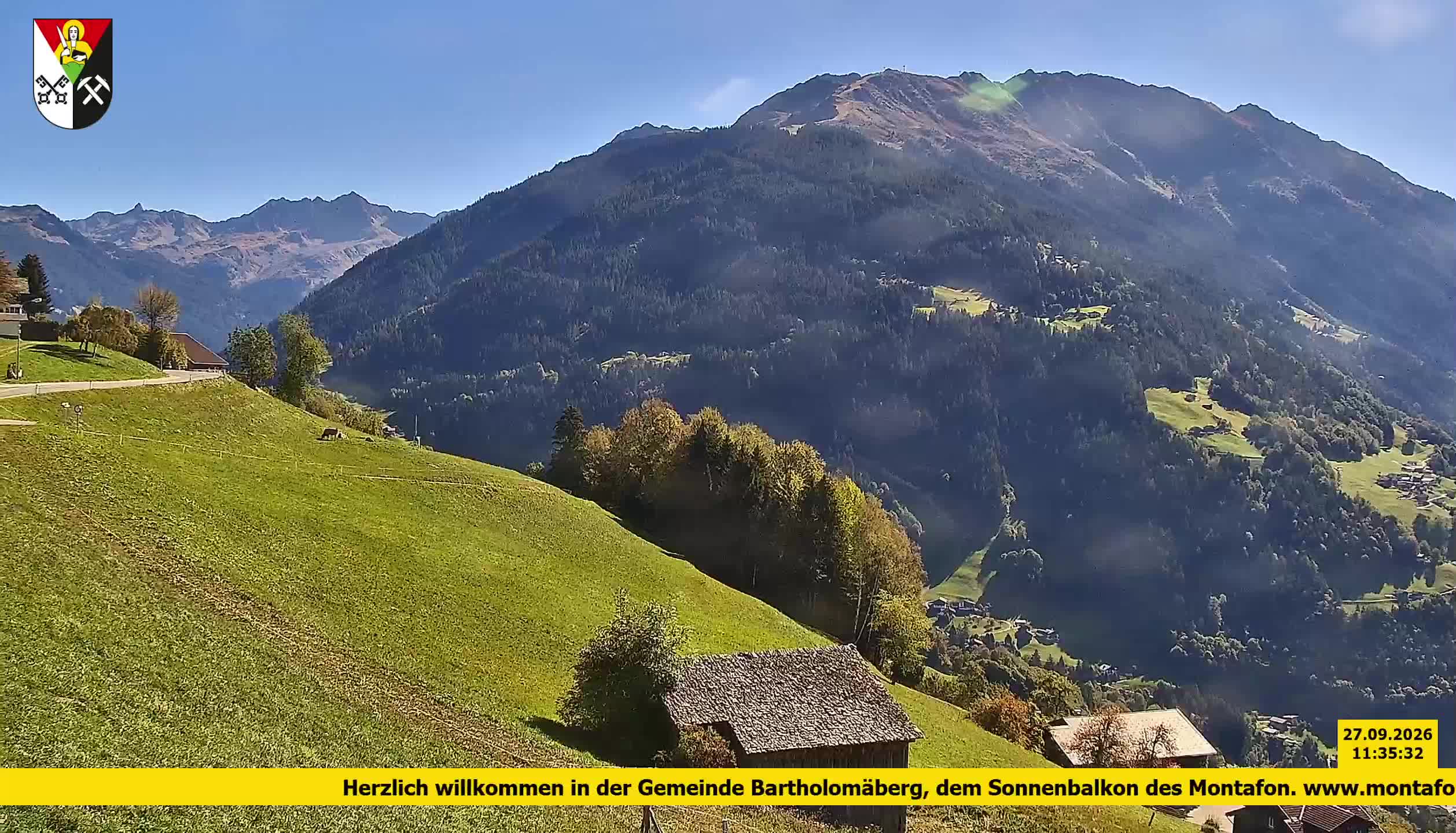 Bartholomäberg | Blick auf Schruns