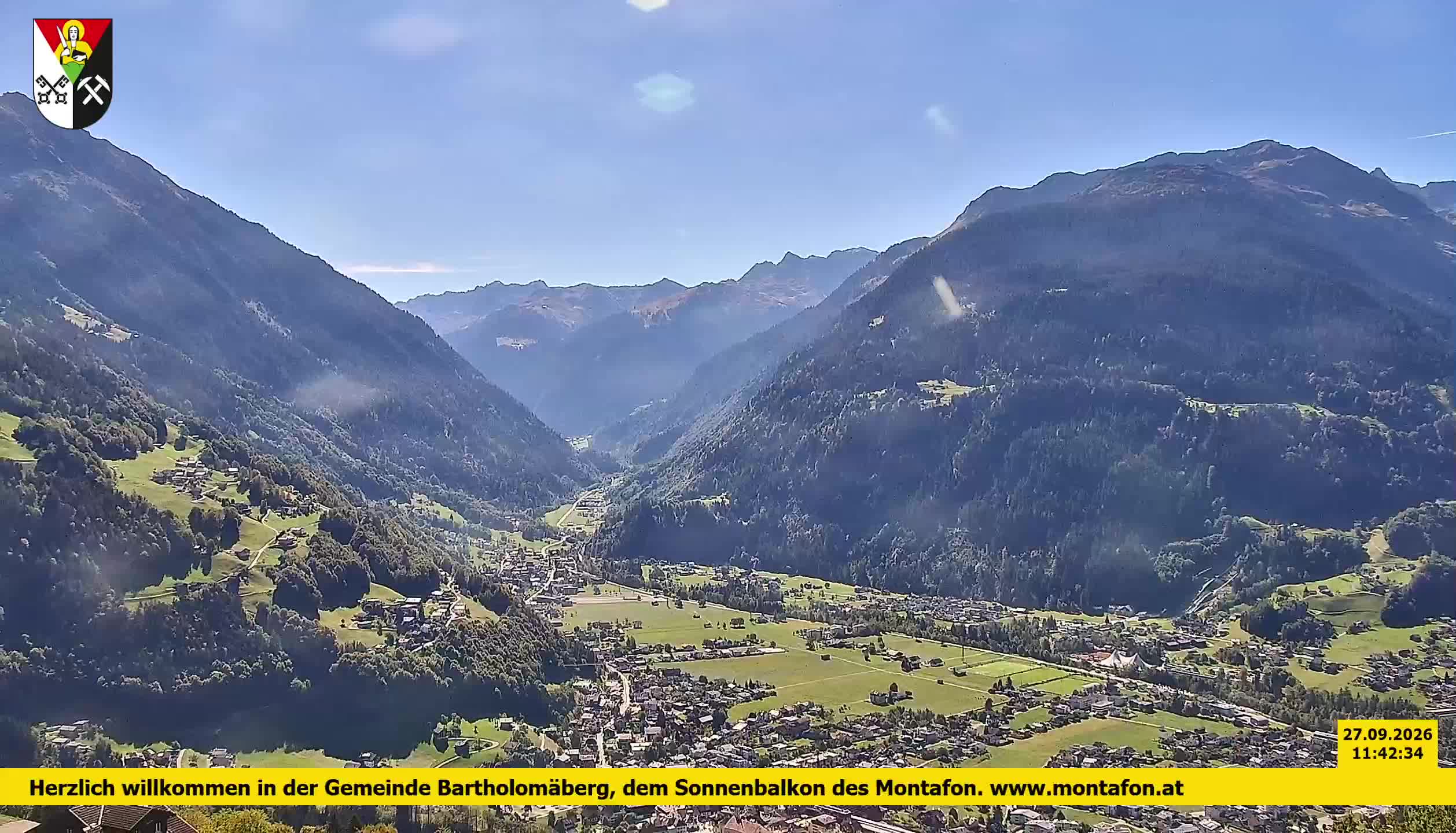 Bartholomäberg | Blick auf Schruns