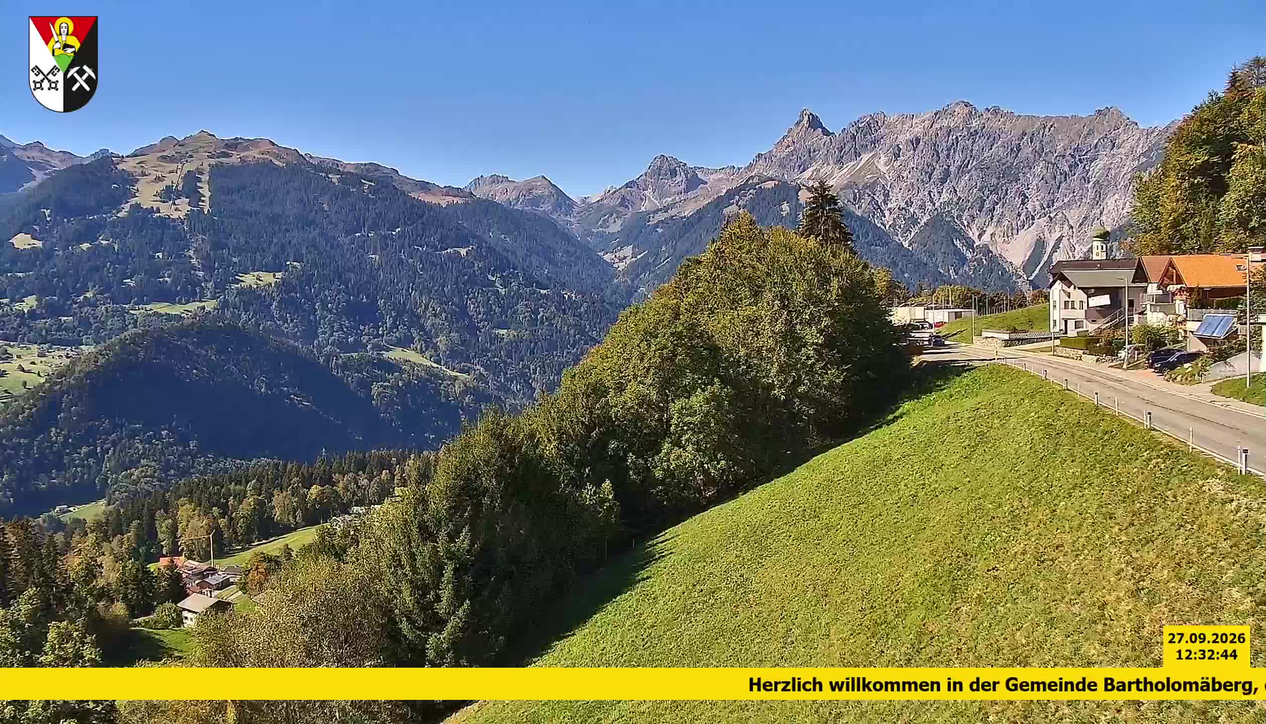Bartholomäberg | Blick auf Schruns