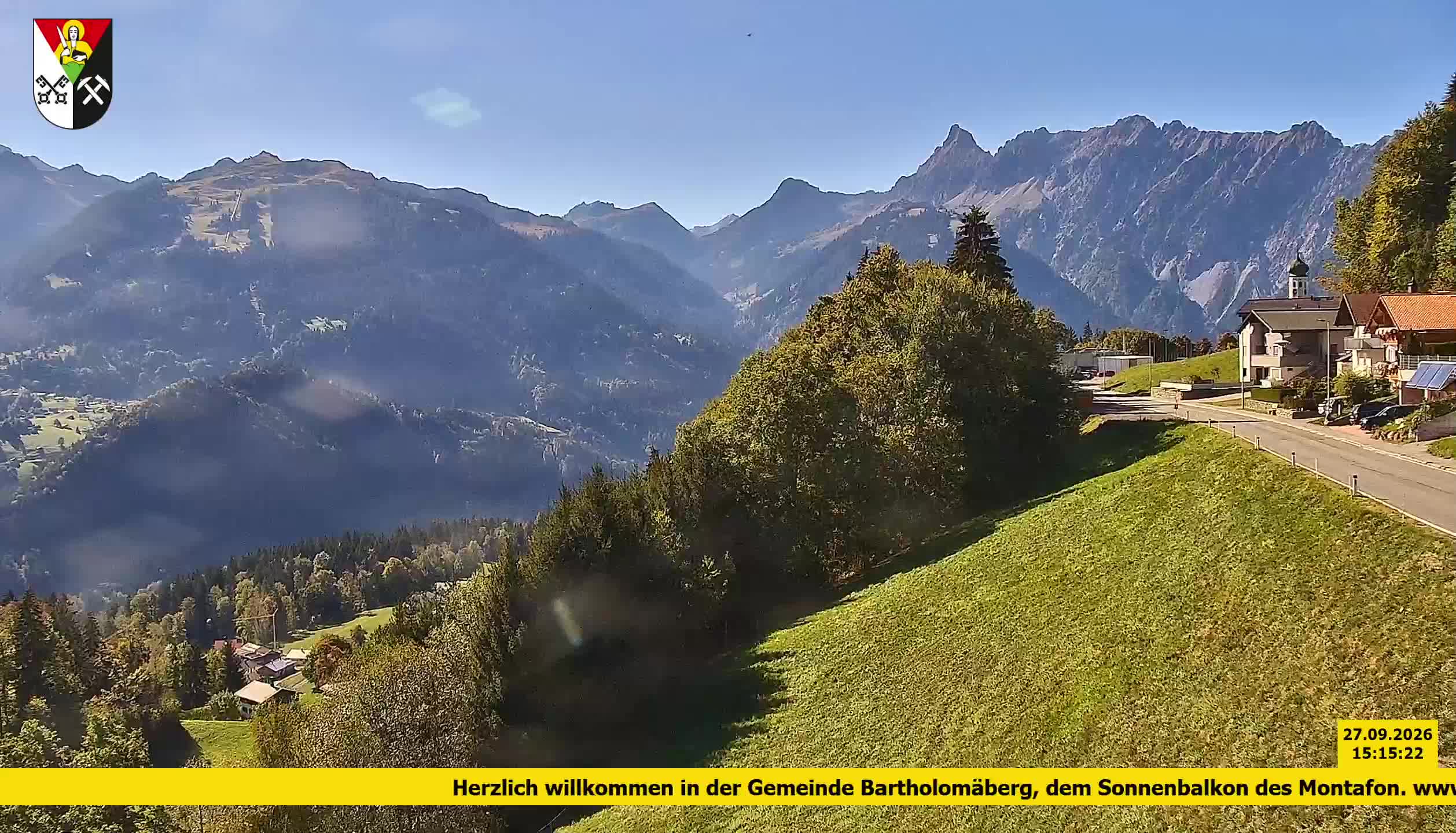 Bartholomäberg | Blick auf Schruns