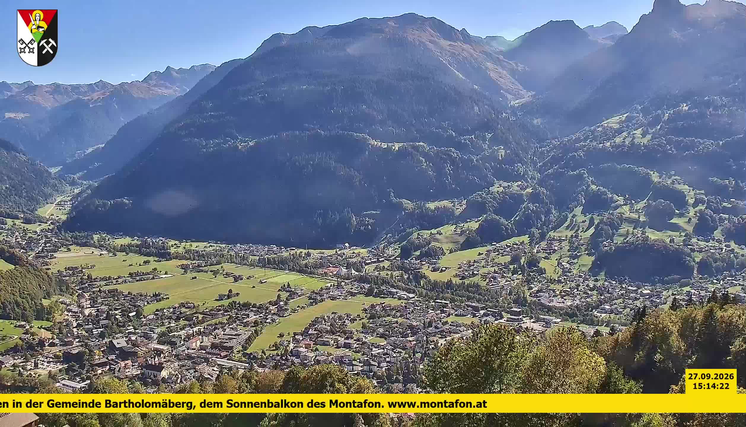 Bartholomäberg | Blick auf Schruns