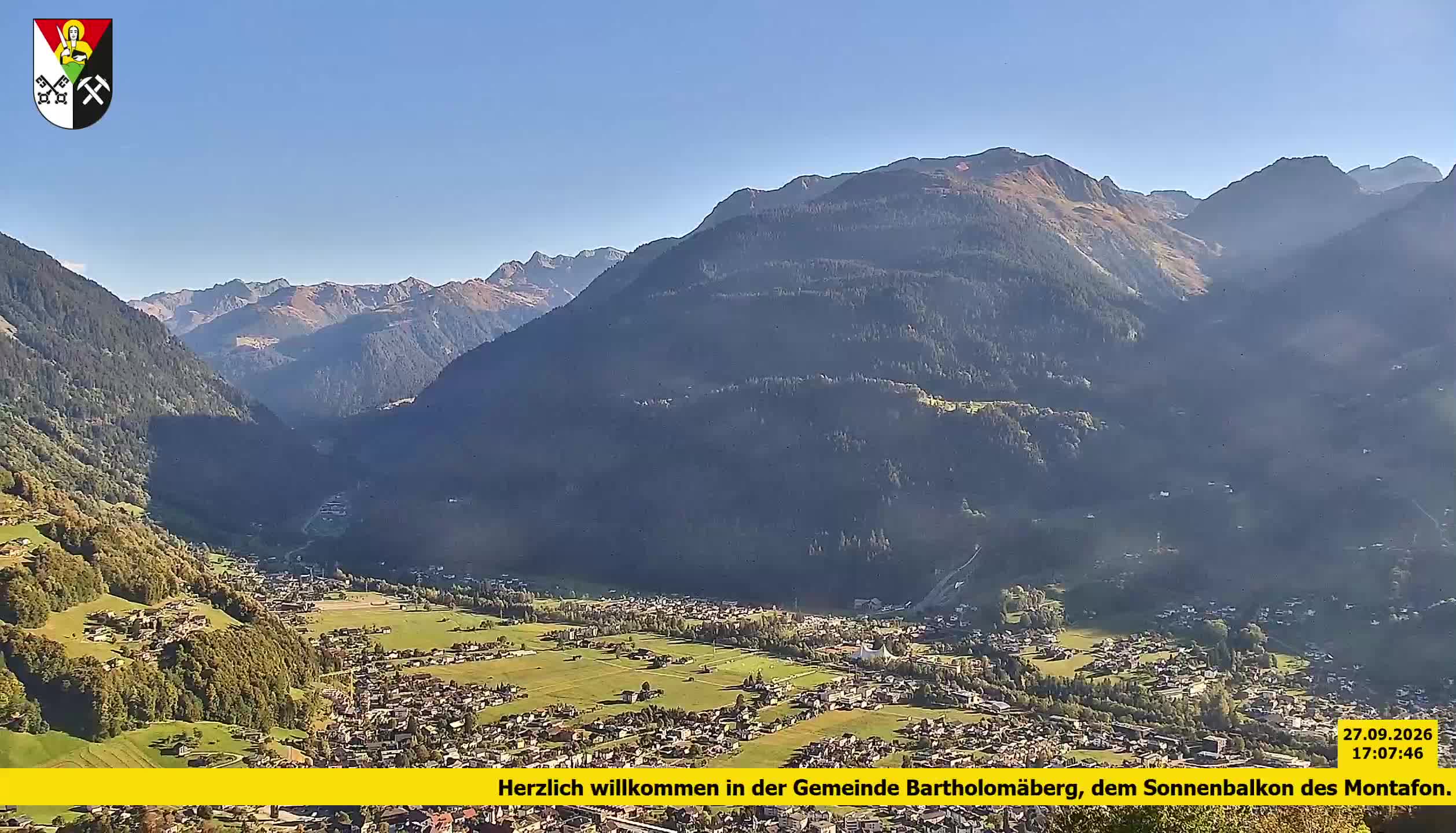 Bartholomäberg | Blick auf Schruns