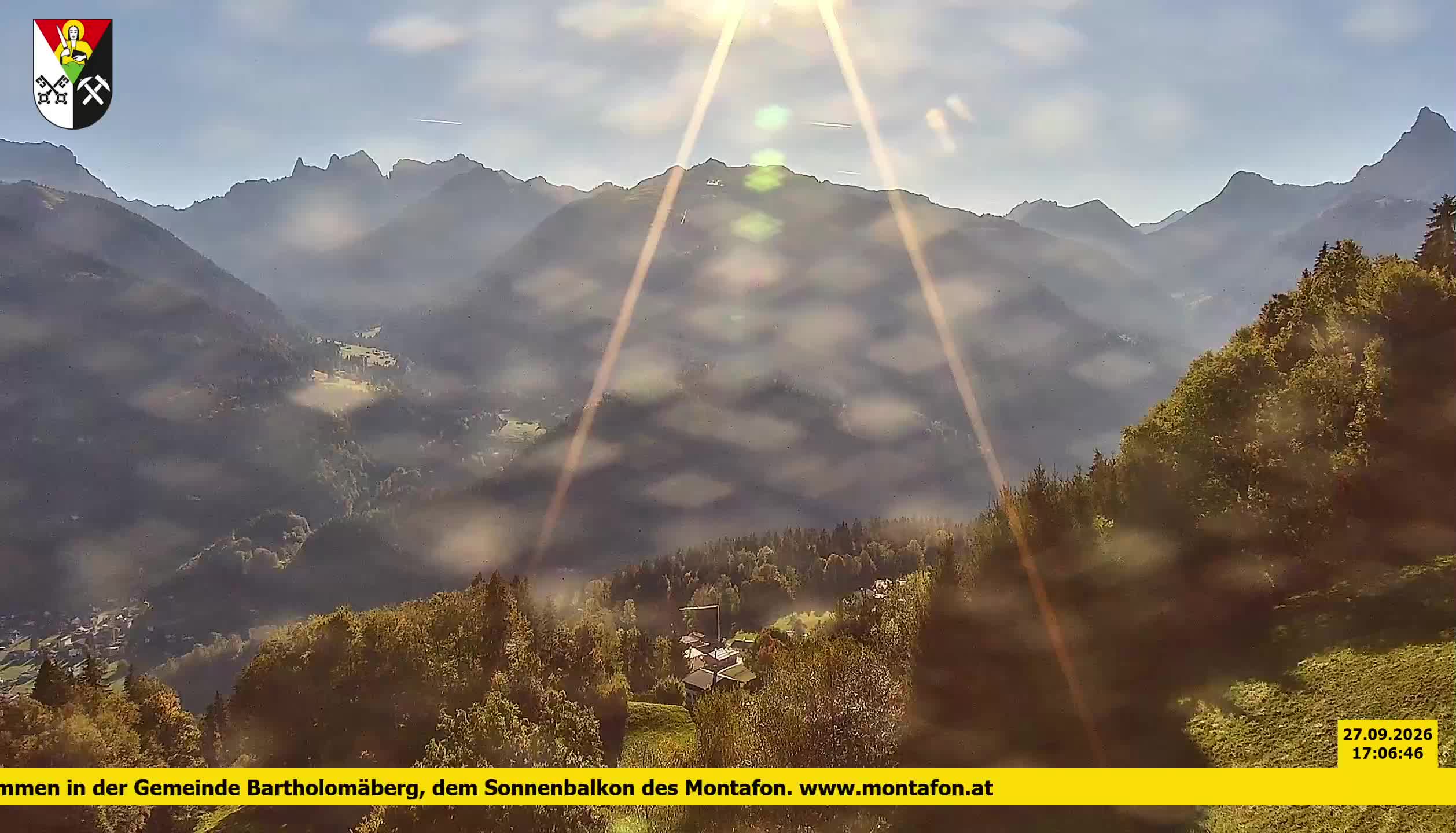 Bartholomäberg | Blick auf Schruns