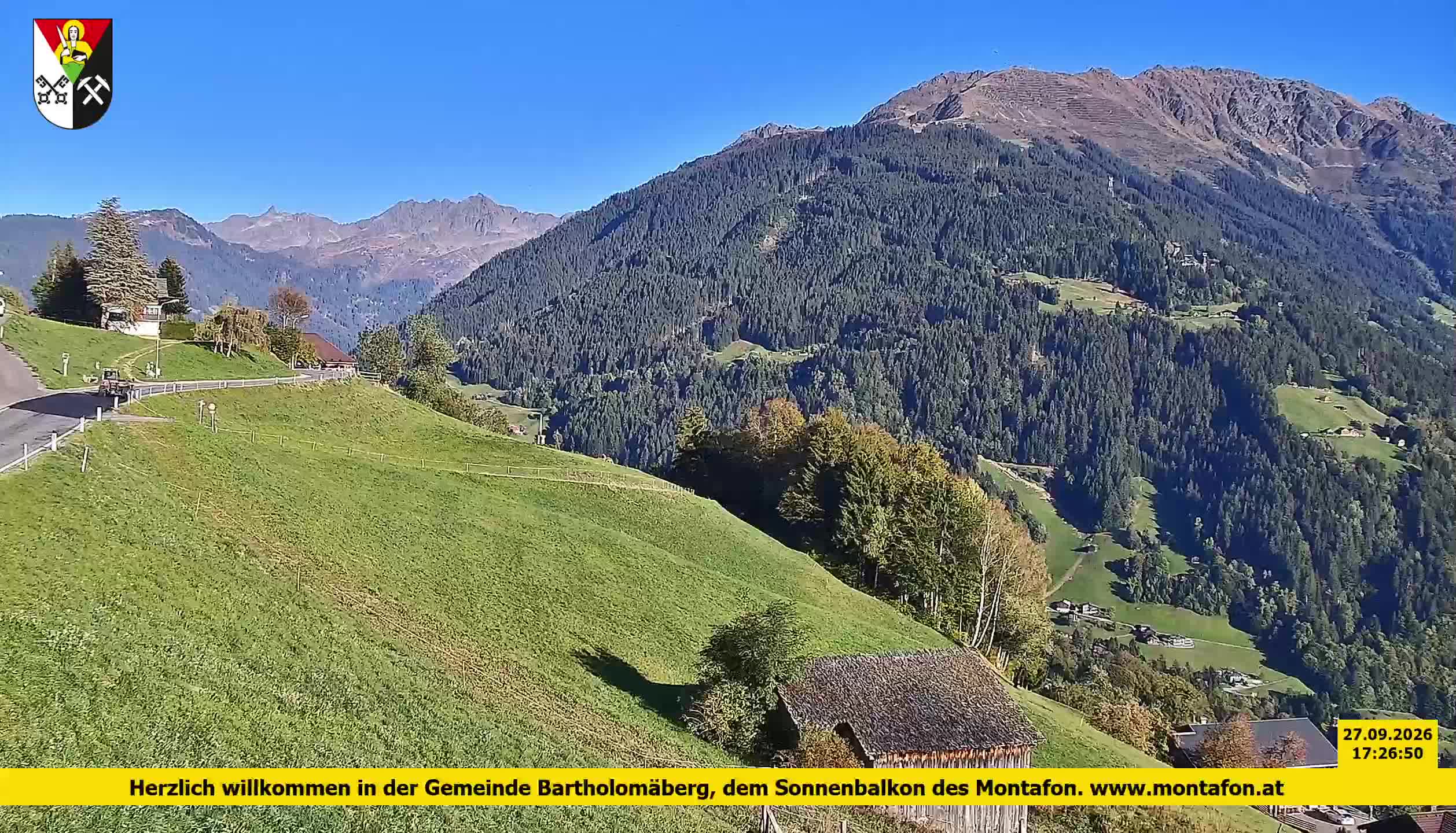 Bartholomäberg | Blick auf Schruns