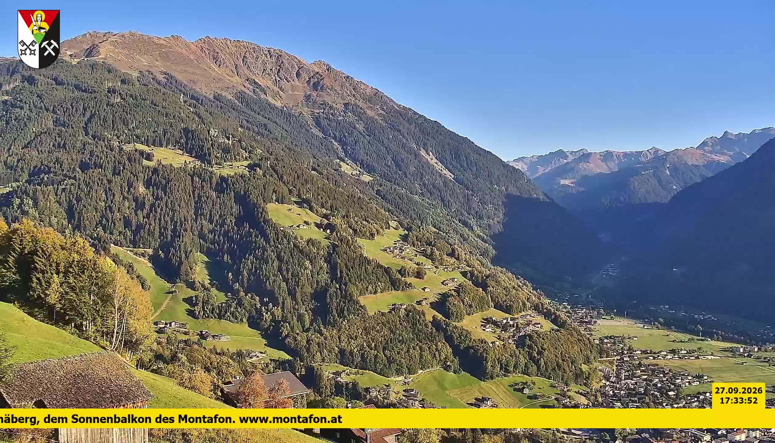 Bartholomäberg | Blick auf Schruns
